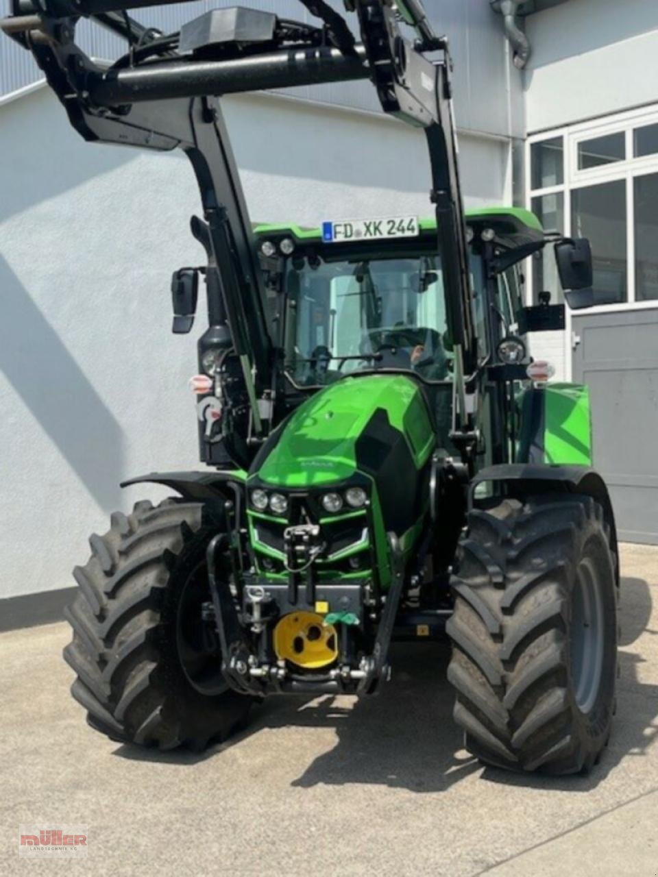 Traktor του τύπου Deutz-Fahr 5105, Gebrauchtmaschine σε Holzhausen (Φωτογραφία 9)