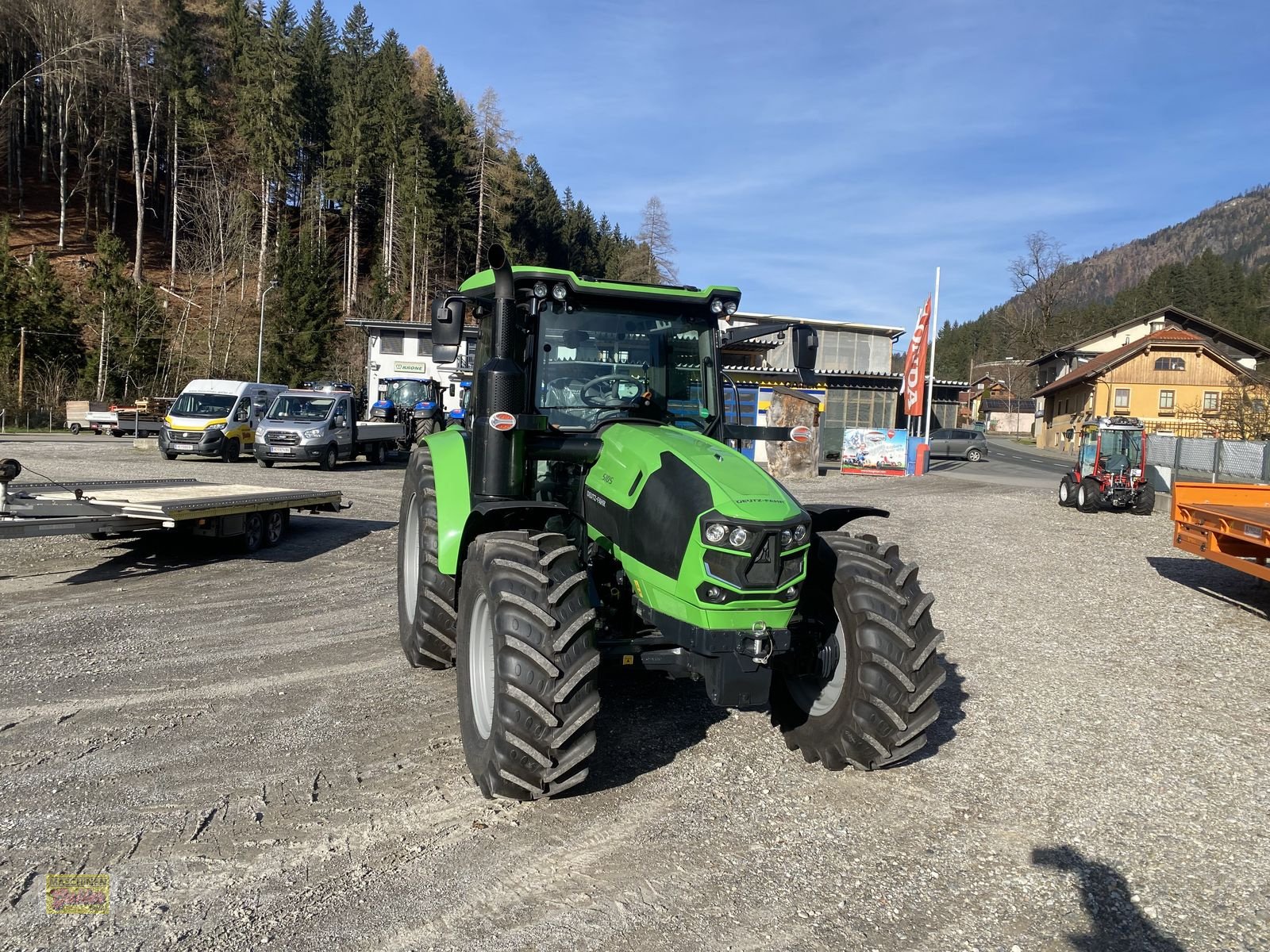 Traktor typu Deutz-Fahr 5105, Vorführmaschine v Kötschach (Obrázek 3)