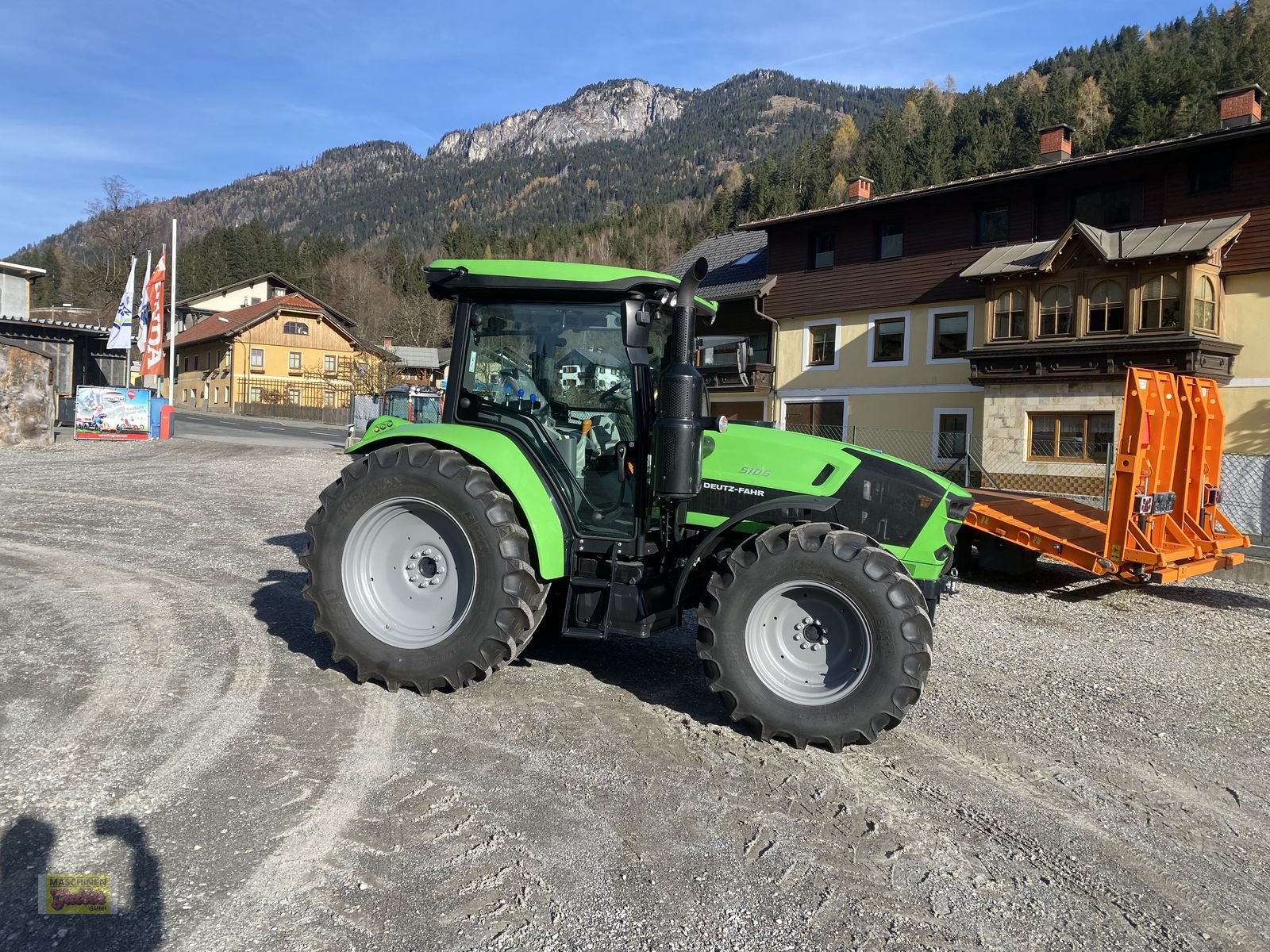 Traktor a típus Deutz-Fahr 5105, Vorführmaschine ekkor: Kötschach (Kép 1)