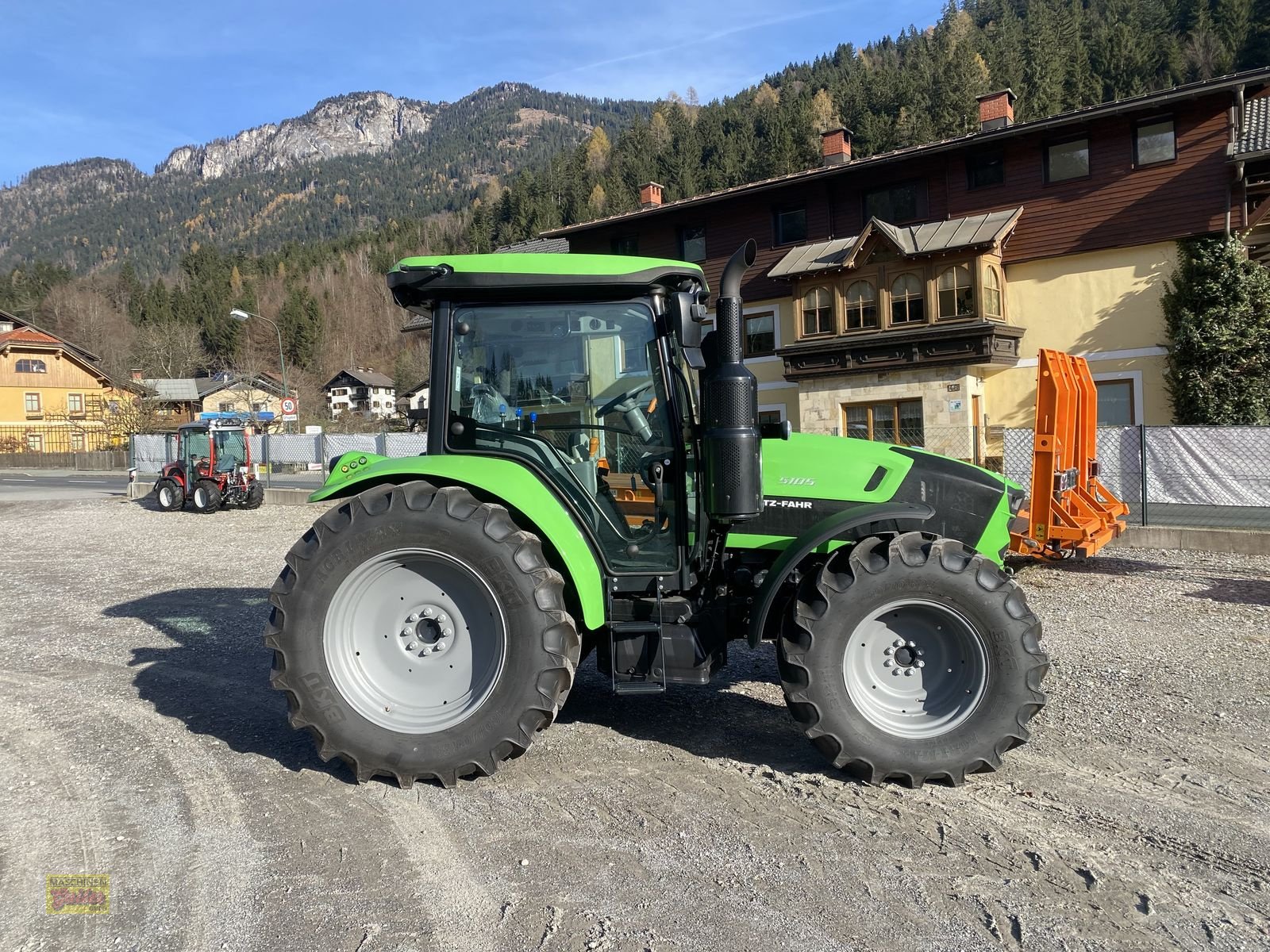 Traktor del tipo Deutz-Fahr 5105, Vorführmaschine en Kötschach (Imagen 5)