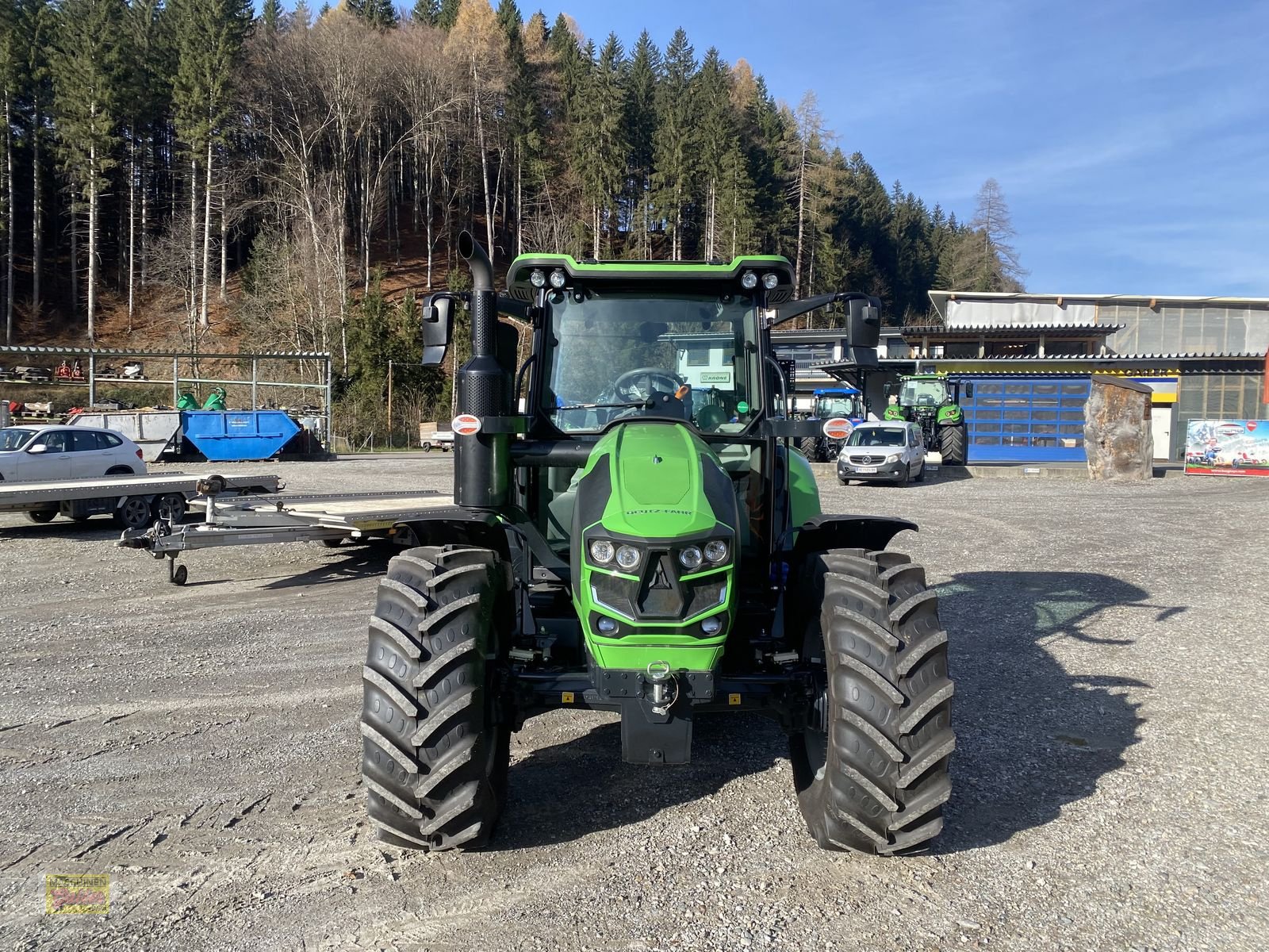 Traktor van het type Deutz-Fahr 5105, Vorführmaschine in Kötschach (Foto 4)