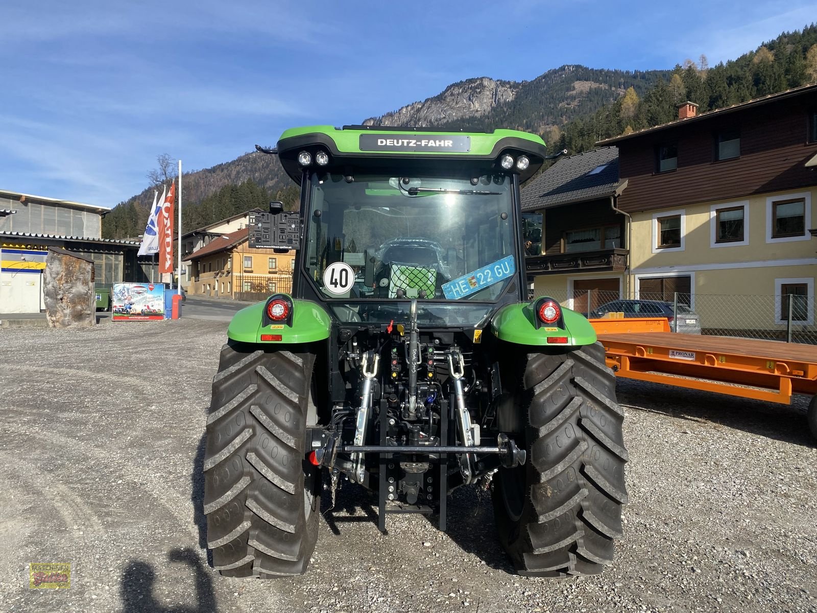 Traktor des Typs Deutz-Fahr 5105, Vorführmaschine in Kötschach (Bild 18)