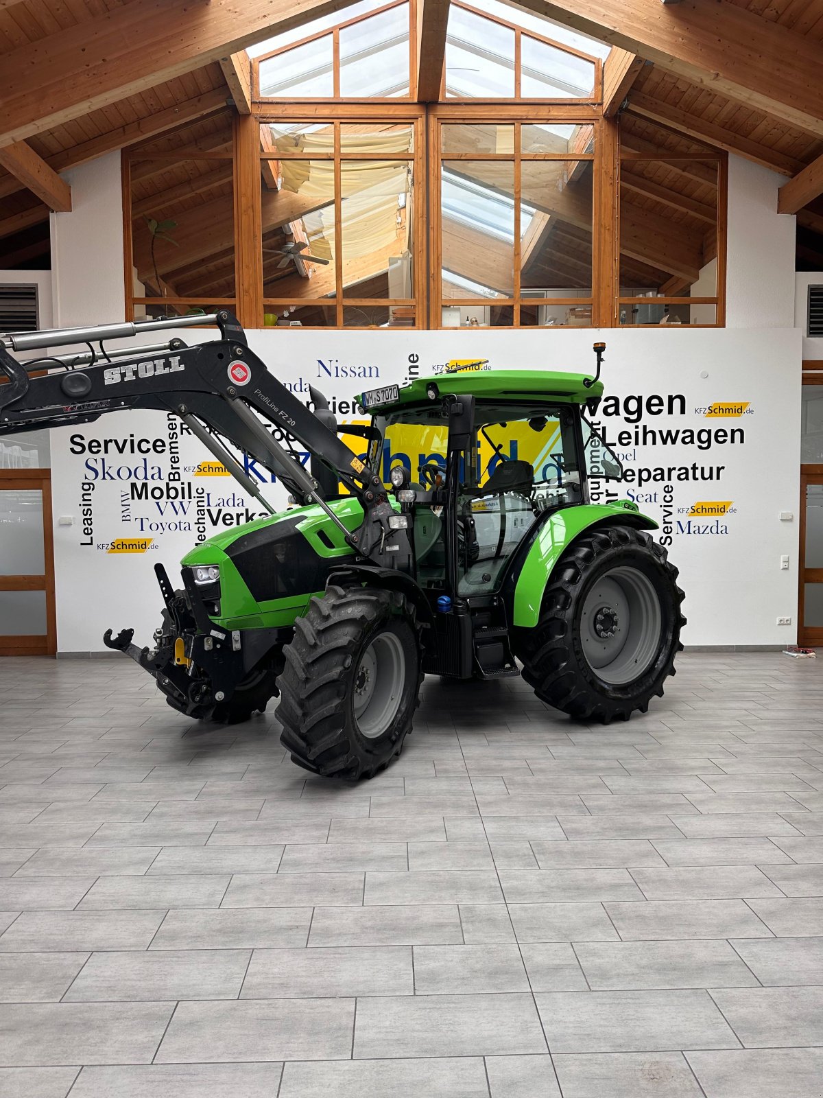 Traktor типа Deutz-Fahr 5105, Gebrauchtmaschine в Weilheim (Фотография 1)