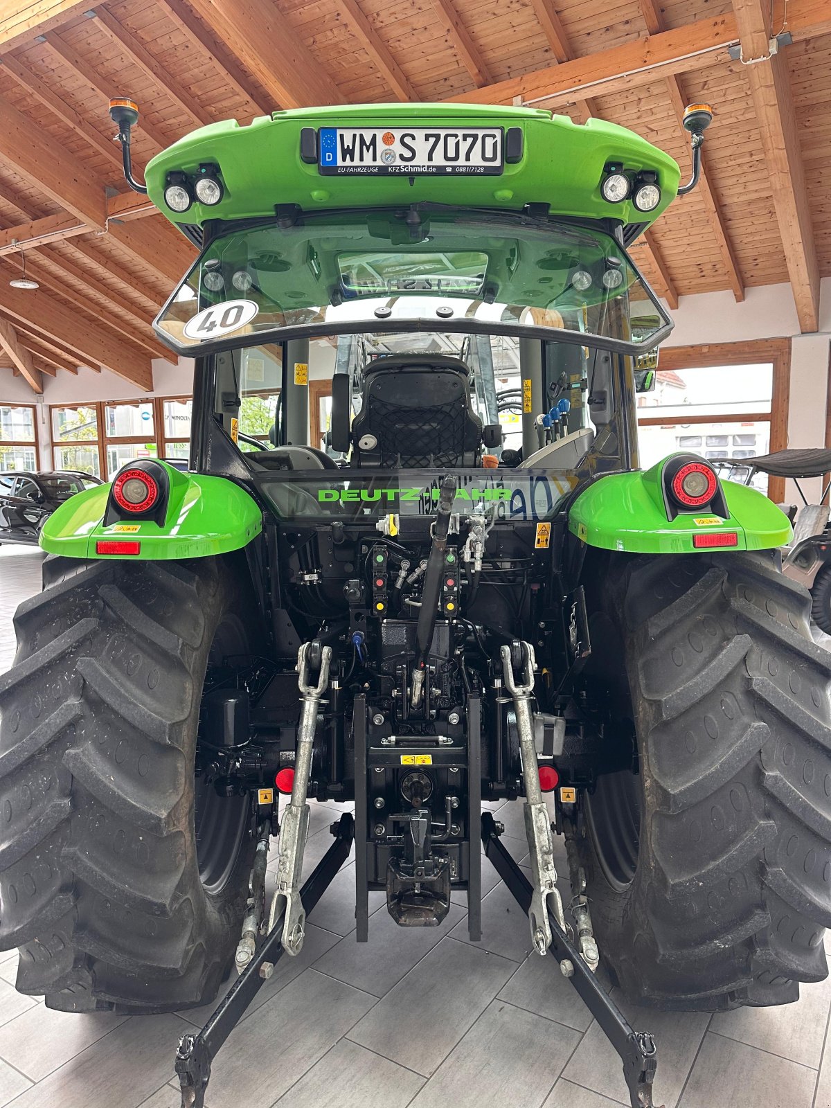 Traktor van het type Deutz-Fahr 5105, Gebrauchtmaschine in Weilheim (Foto 4)