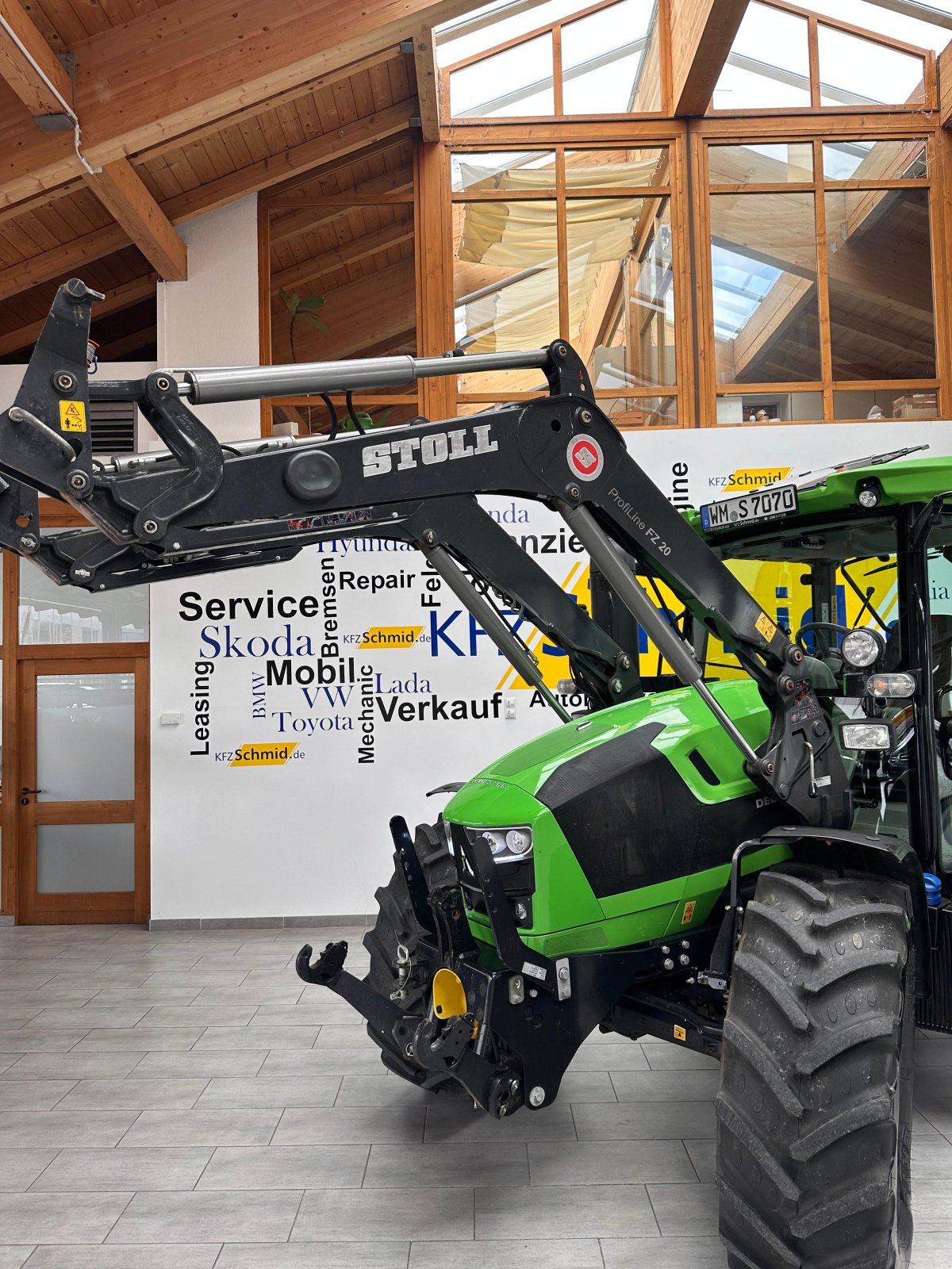 Traktor typu Deutz-Fahr 5105, Gebrauchtmaschine w Weilheim (Zdjęcie 7)