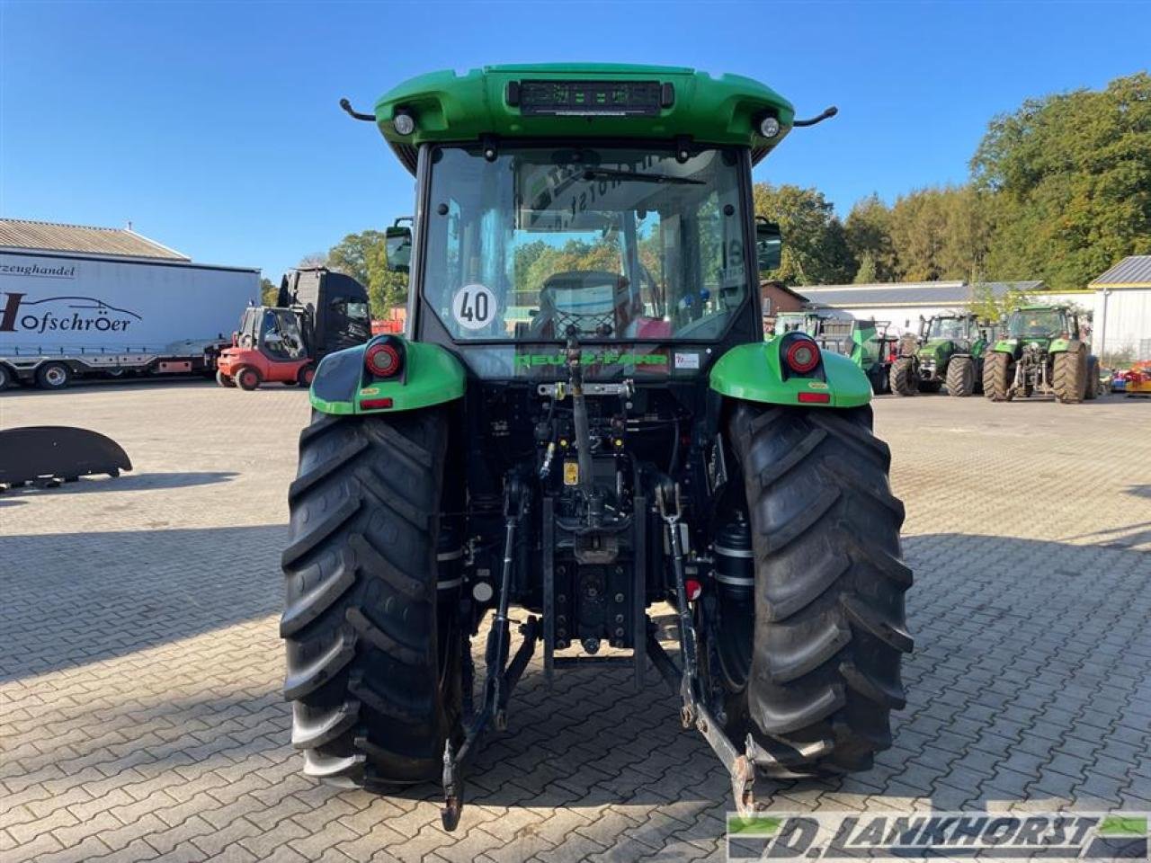 Traktor Türe ait Deutz-Fahr 5105.4 G HD GS, Gebrauchtmaschine içinde Neuenkirchen / Bramsche (resim 5)