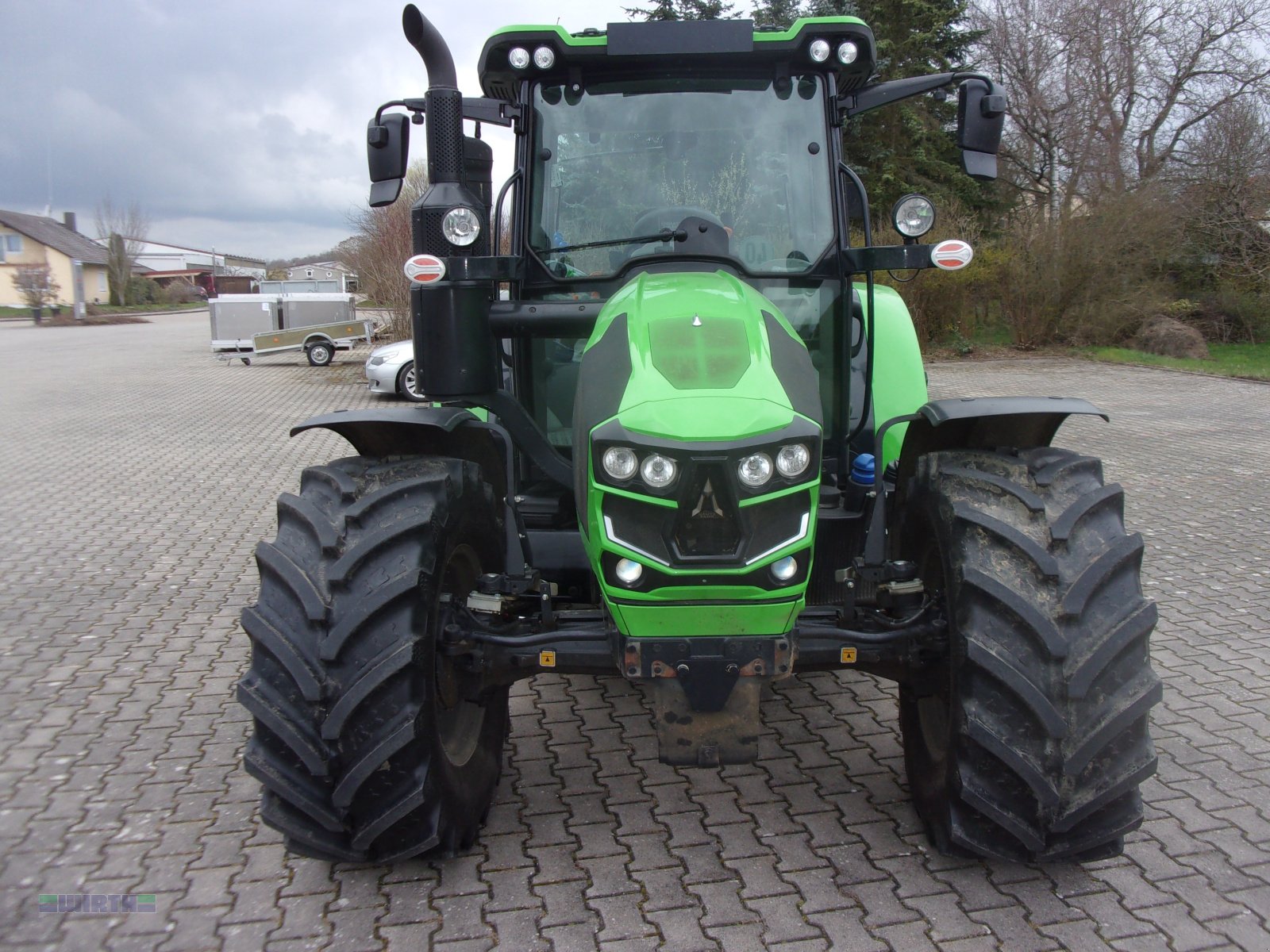 Traktor des Typs Deutz-Fahr 5115 GS, Frontkraftheber/Frontzapfwelle, Lastschaltgetriebe und Druckluftanlage, Neumaschine in Buchdorf (Bild 3)