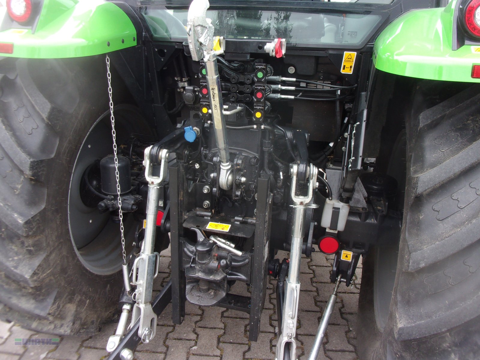 Traktor za tip Deutz-Fahr 5115 GS, Frontkraftheber/Frontzapfwelle, Lastschaltgetriebe und Druckluftanlage, Neumaschine u Buchdorf (Slika 7)