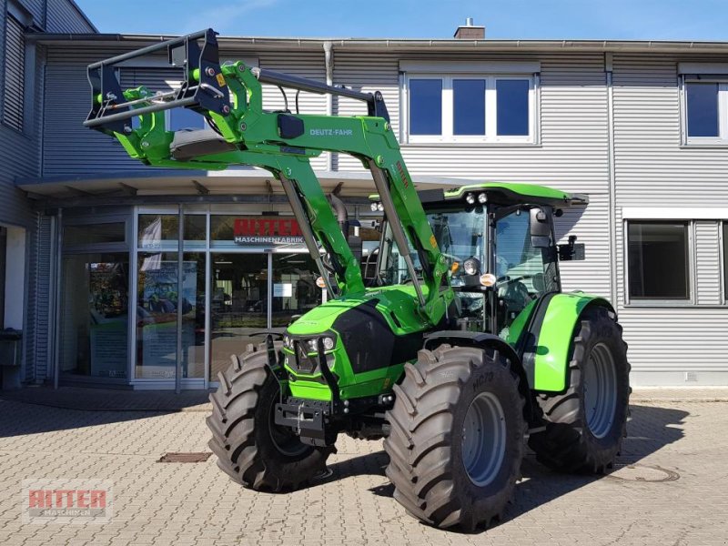 Traktor of the type Deutz-Fahr 5115 GS, Neumaschine in Zell a. H. (Picture 1)