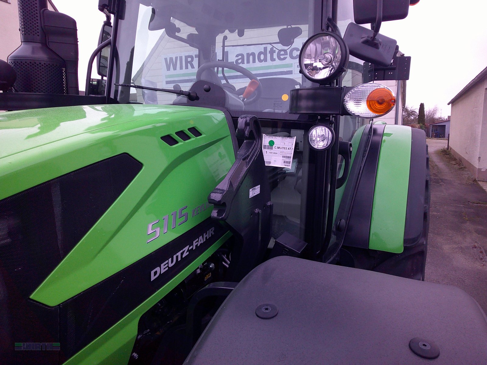 Traktor typu Deutz-Fahr 5115 Keyline GS "Großraumkabine, Powershuttle-Getriebe, Frontladerkonsolen, Neumaschine w Buchdorf (Zdjęcie 5)