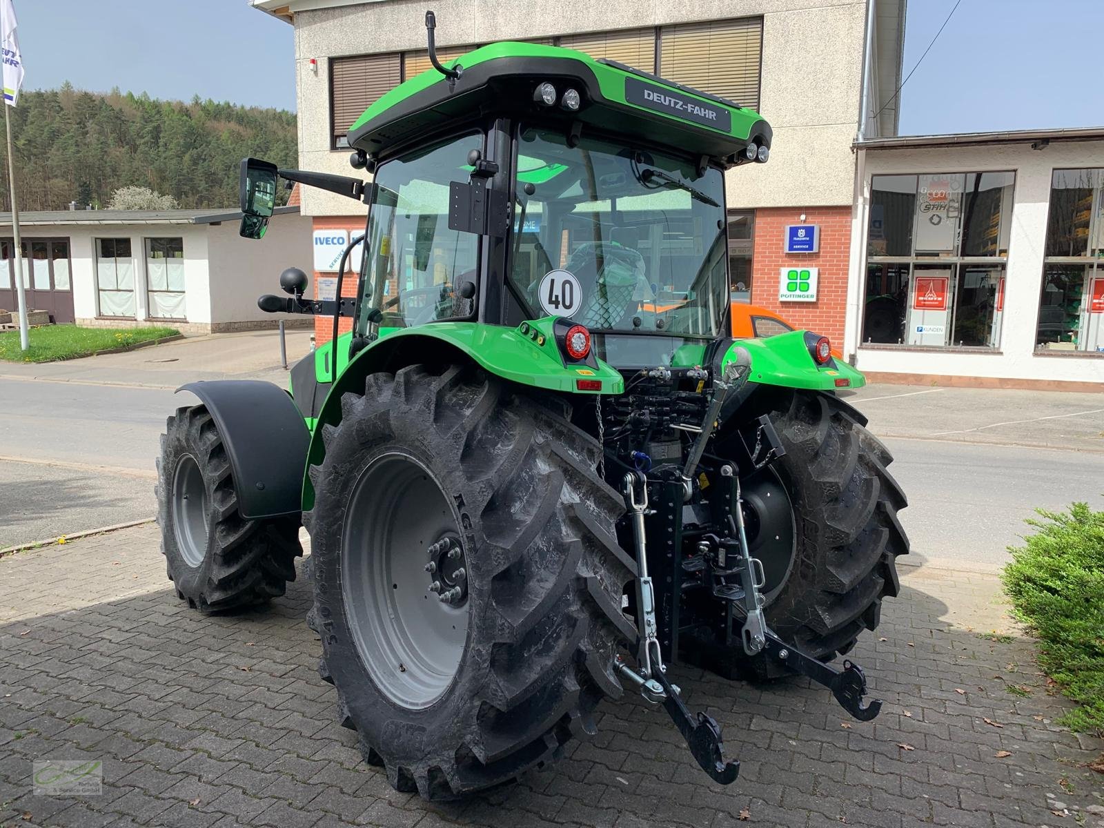 Traktor typu Deutz-Fahr 5115 LAGERMASCHINE TOP AUSSTATTUNG, Neumaschine v Neustadt (Obrázek 3)