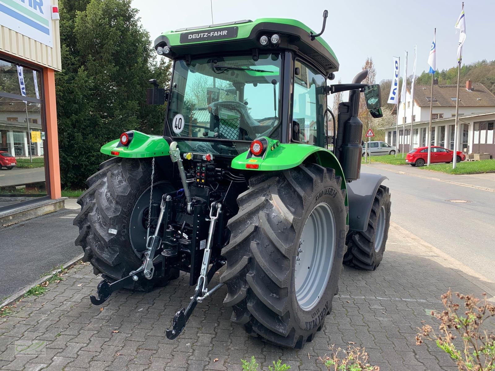 Traktor от тип Deutz-Fahr 5115 LAGERMASCHINE TOP AUSSTATTUNG, Neumaschine в Neustadt (Снимка 2)