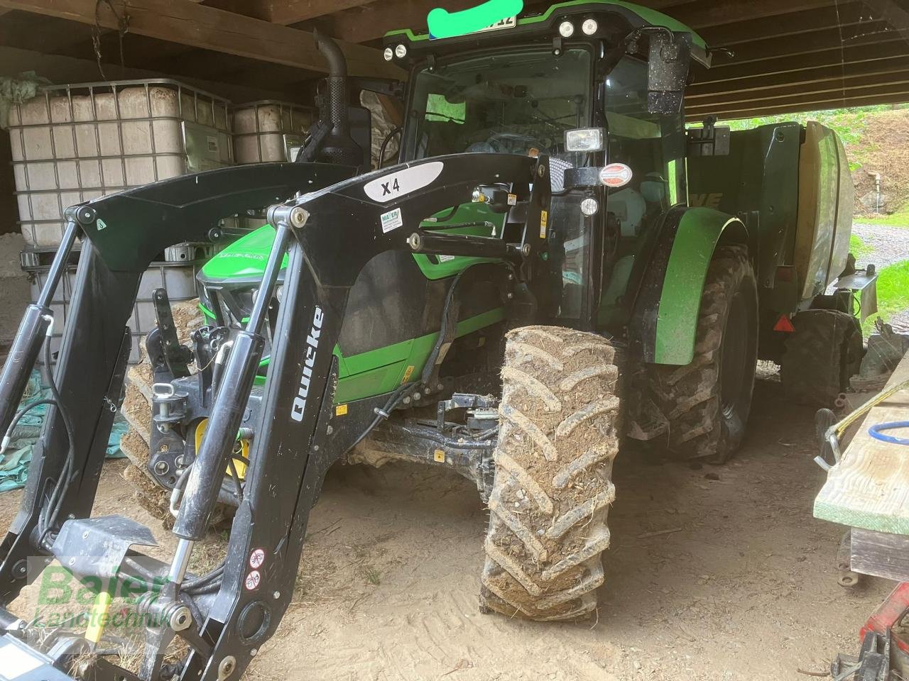 Traktor typu Deutz-Fahr 5115, Gebrauchtmaschine v OBERNDORF-HOCHMOESSINGEN (Obrázok 9)