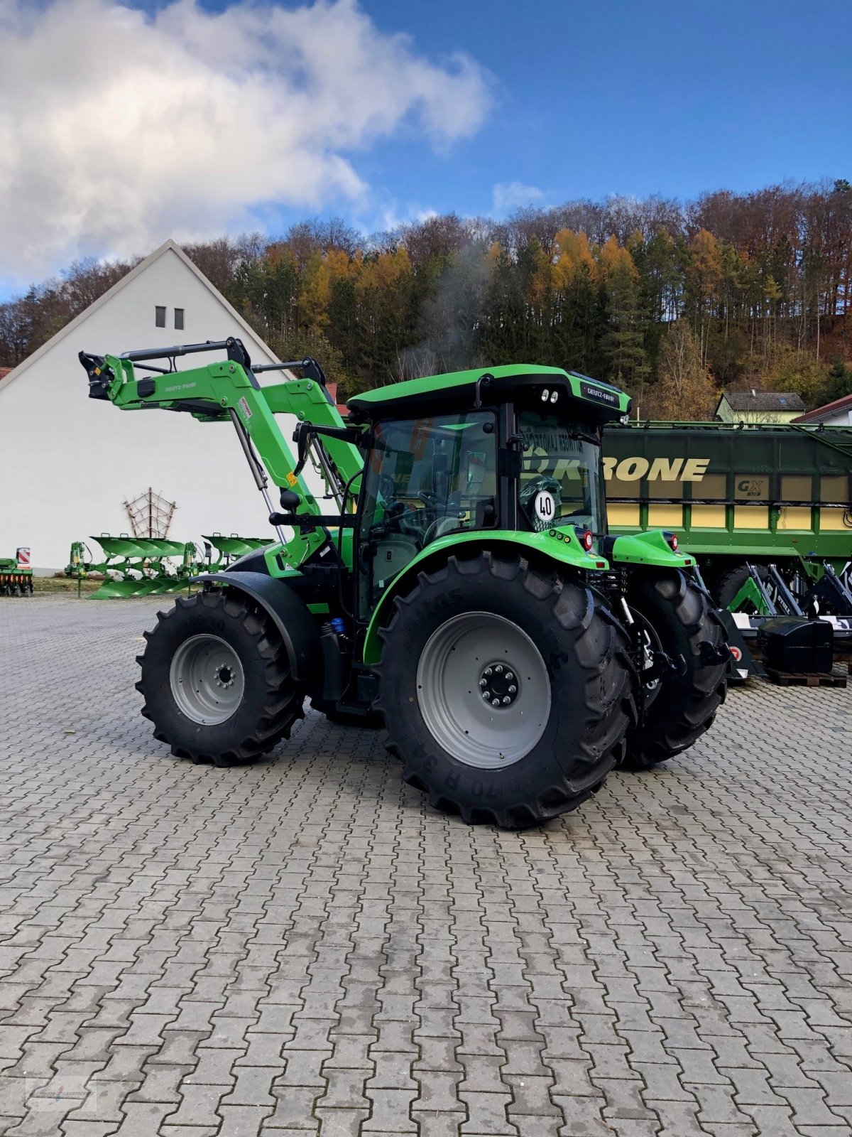 Traktor του τύπου Deutz-Fahr 5115, Neumaschine σε Treuchtlingen (Φωτογραφία 5)