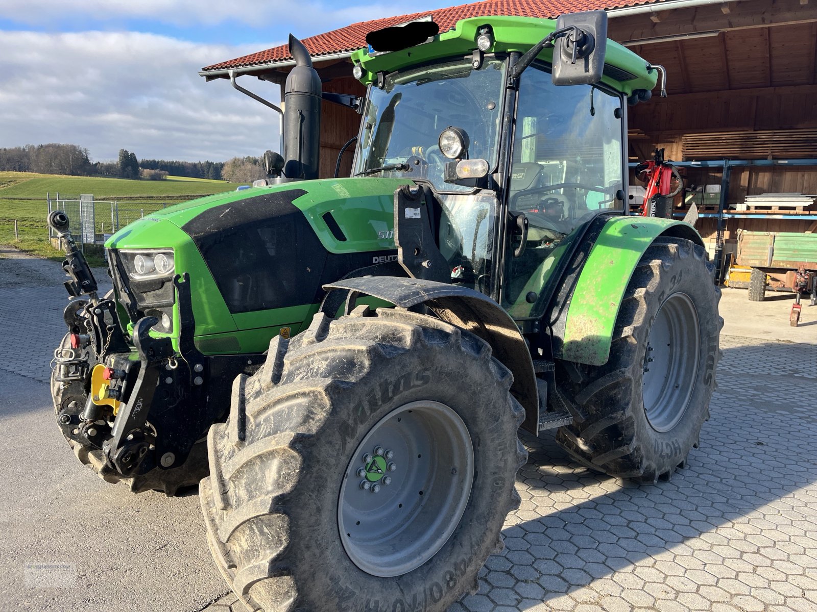 Traktor типа Deutz-Fahr 5115, Gebrauchtmaschine в Unterdietfurt (Фотография 3)