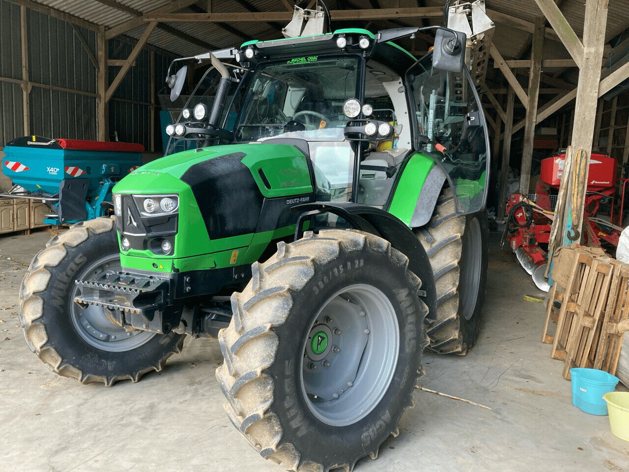 Traktor del tipo Deutz-Fahr 5120 TTV, Gebrauchtmaschine In PONTIVY (Immagine 4)