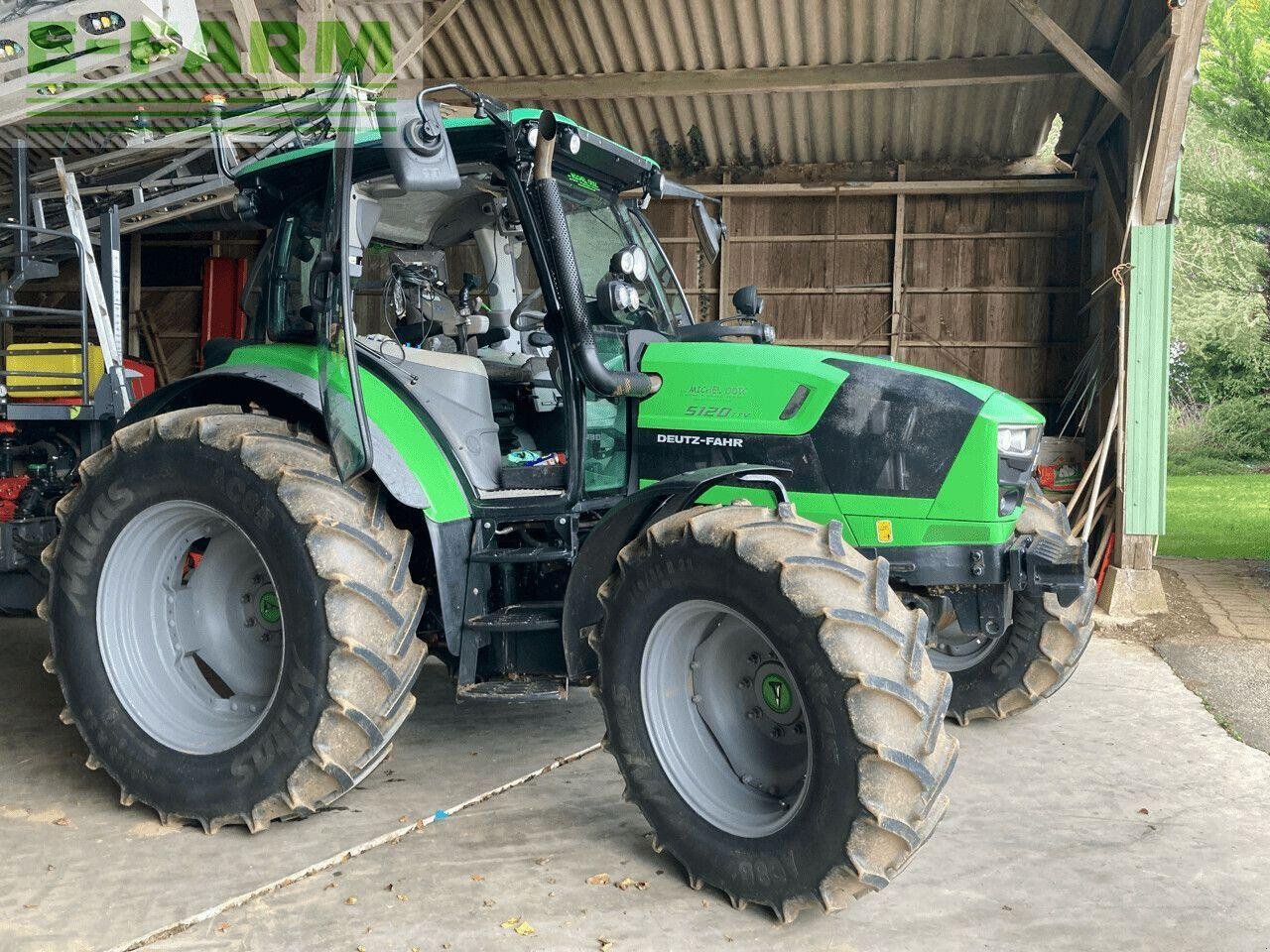 Traktor Türe ait Deutz-Fahr 5120, Gebrauchtmaschine içinde PONTIVY (56 - MORBIHAN) (resim 3)