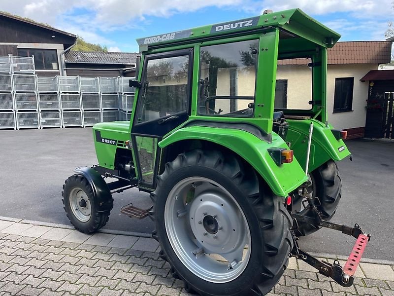 Traktor Türe ait Deutz-Fahr 5207 s - mit T Gang 30km/h - Euro Cab Kabine - erst 4984 Std. - TÜV - wie 4507 4807 06 07, Gebrauchtmaschine içinde Niedernhausen OT Engenhahn (resim 8)