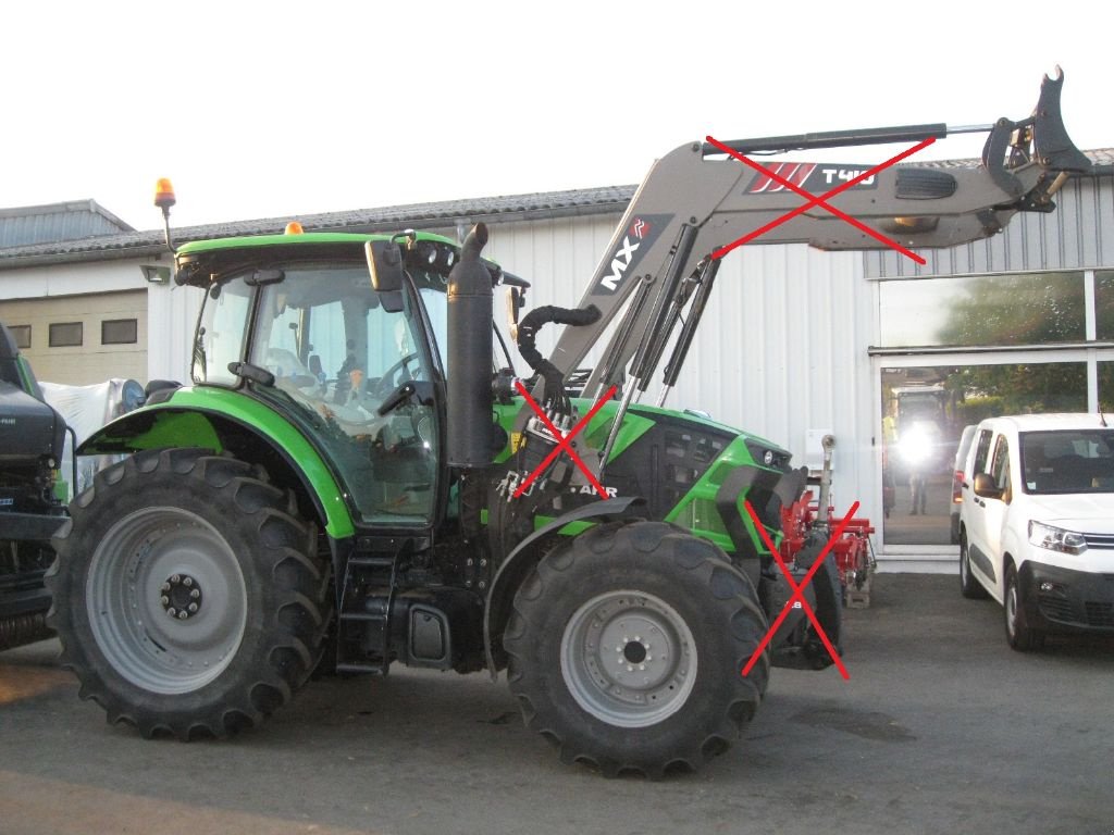 Traktor typu Deutz-Fahr 6120 PS T4F, Gebrauchtmaschine w BRECE (Zdjęcie 1)