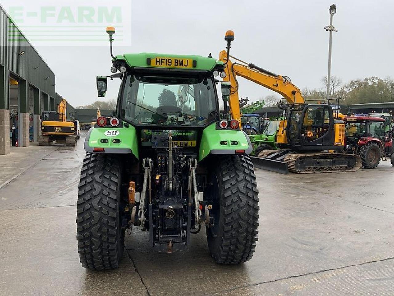 Traktor of the type Deutz-Fahr 6120 ttv tractor (st21545), Gebrauchtmaschine in SHAFTESBURY (Picture 8)