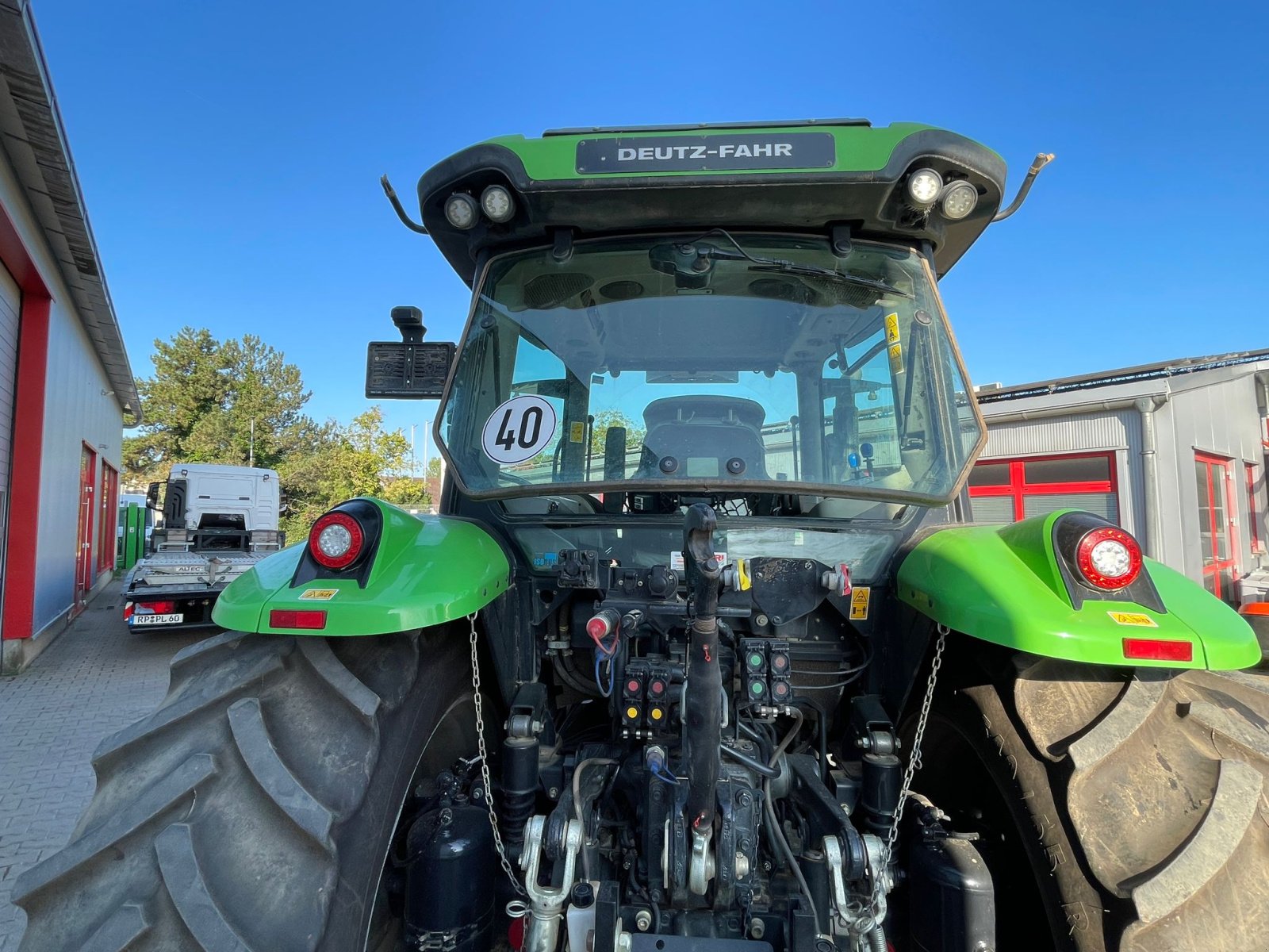 Traktor типа Deutz-Fahr 6125 C RV Shift, Gebrauchtmaschine в Dannstadt-Schauernheim (Фотография 8)