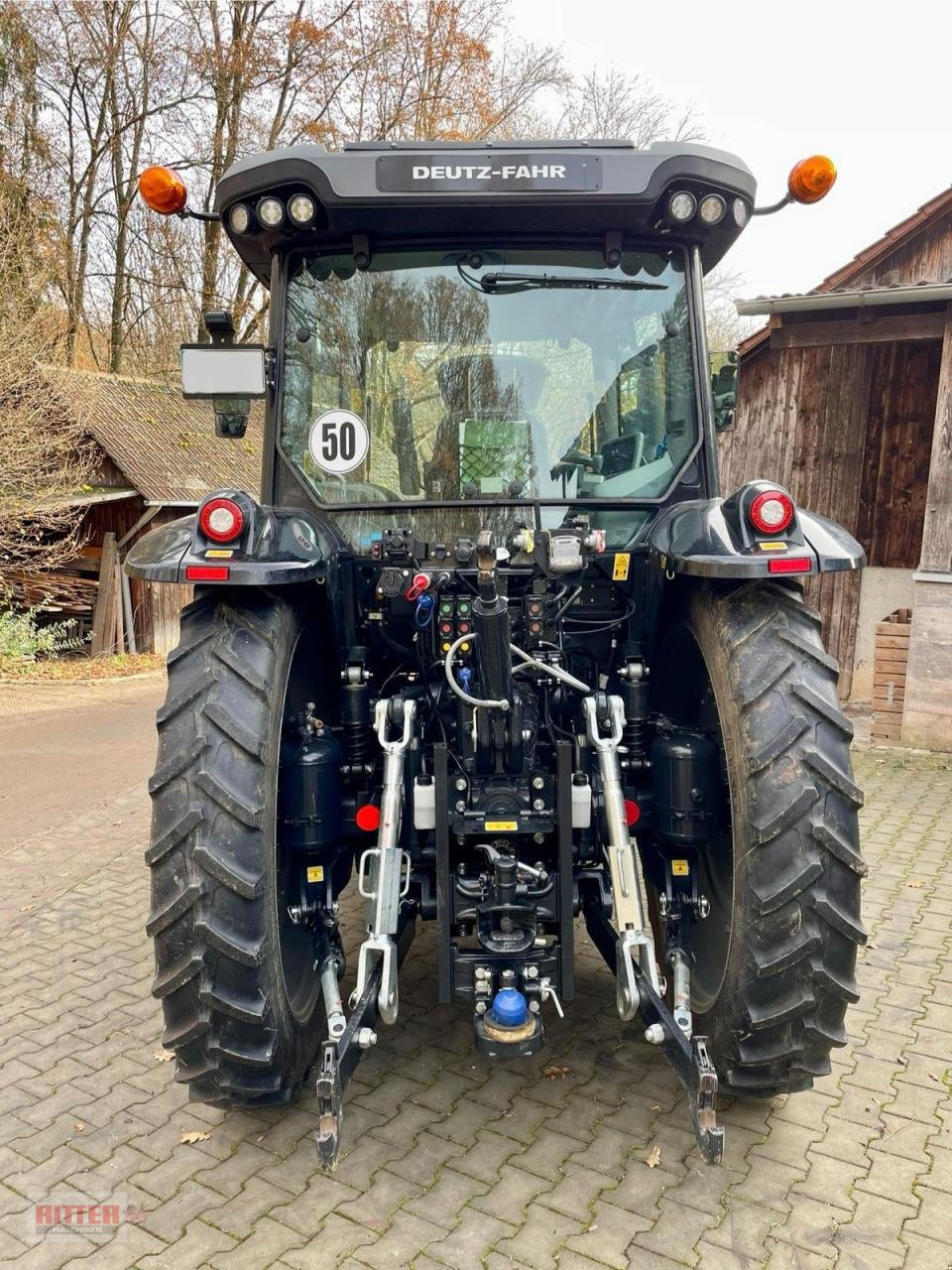 Traktor типа Deutz-Fahr 6125 C TTV, Gebrauchtmaschine в Zell a. H. (Фотография 4)