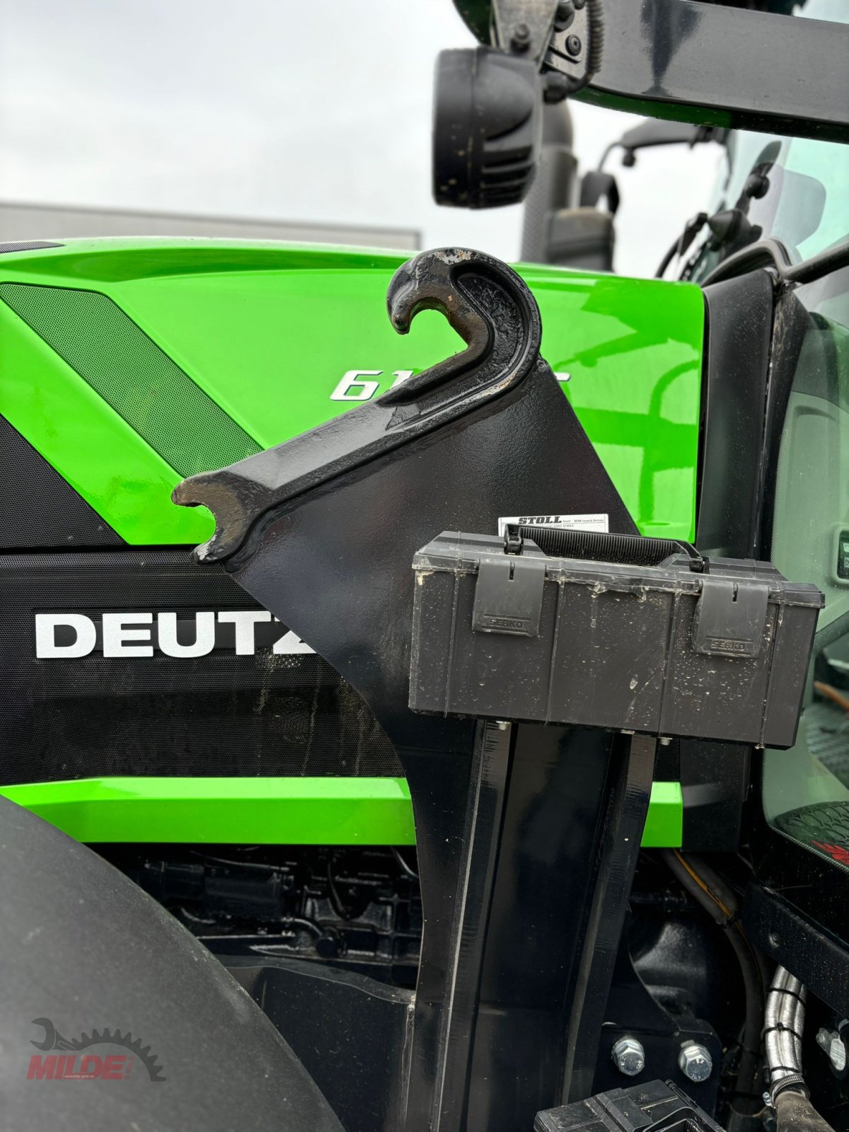 Traktor van het type Deutz-Fahr 6125 C TTV, Gebrauchtmaschine in Creußen (Foto 9)