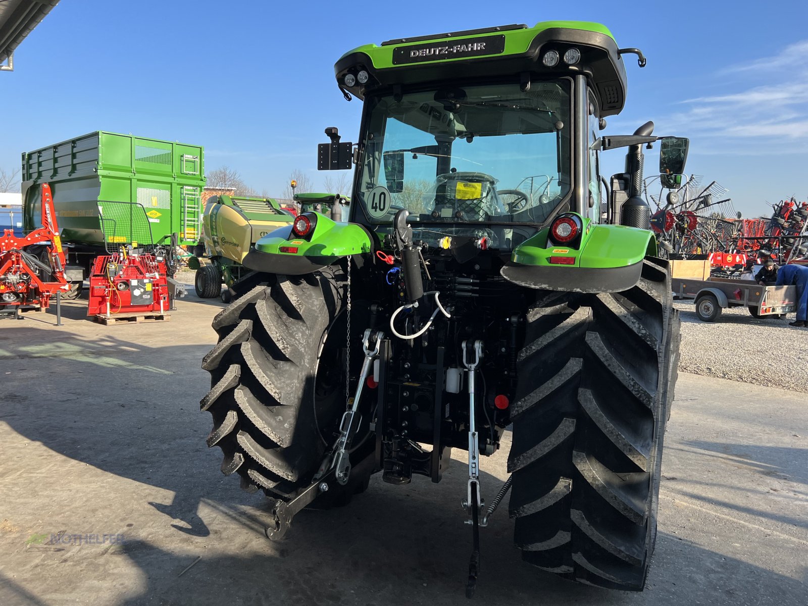 Traktor typu Deutz-Fahr 6125 C, Neumaschine w Pforzen (Zdjęcie 7)