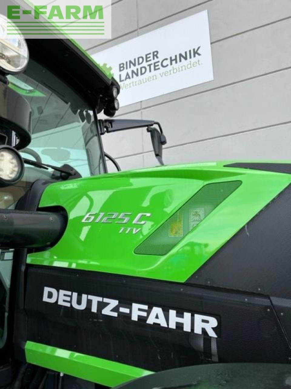 Traktor типа Deutz-Fahr 6125c ttv, Gebrauchtmaschine в SALZBURG (Фотография 8)