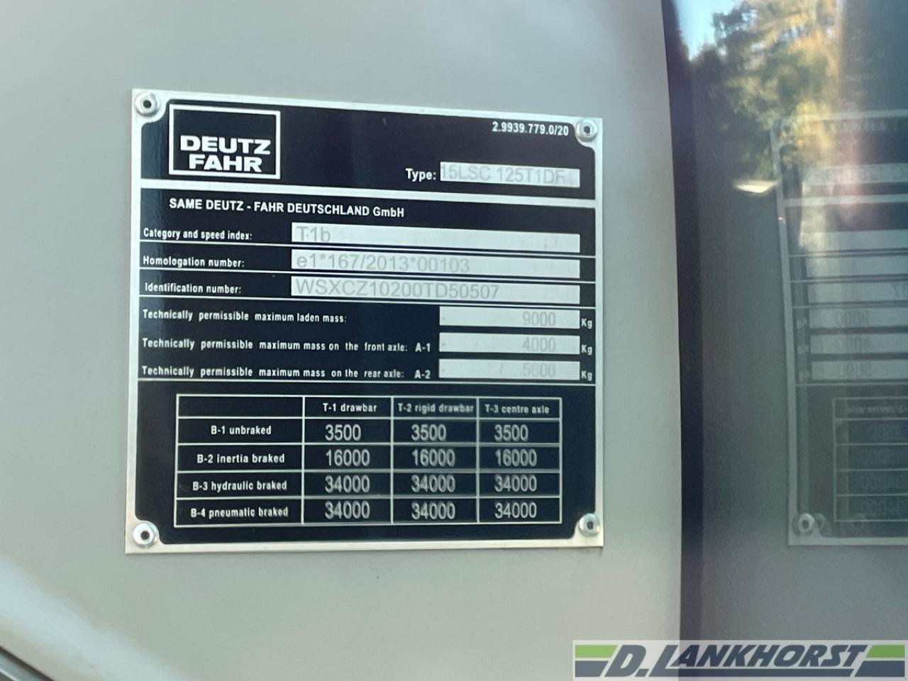 Traktor Türe ait Deutz-Fahr 6130 TTV, Gebrauchtmaschine içinde Neuenkirchen / Bramsche (resim 23)