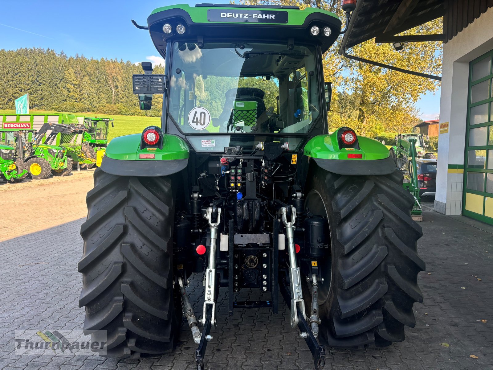 Traktor typu Deutz-Fahr 6135 C TTV, Gebrauchtmaschine w Bodenmais (Zdjęcie 8)