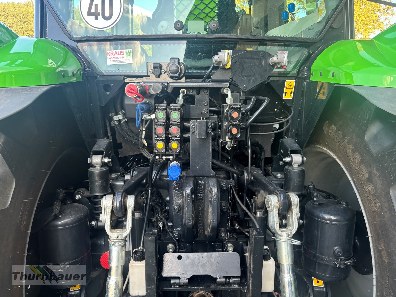 Traktor tip Deutz-Fahr 6135 C TTV, Gebrauchtmaschine in Bodenmais (Poză 9)