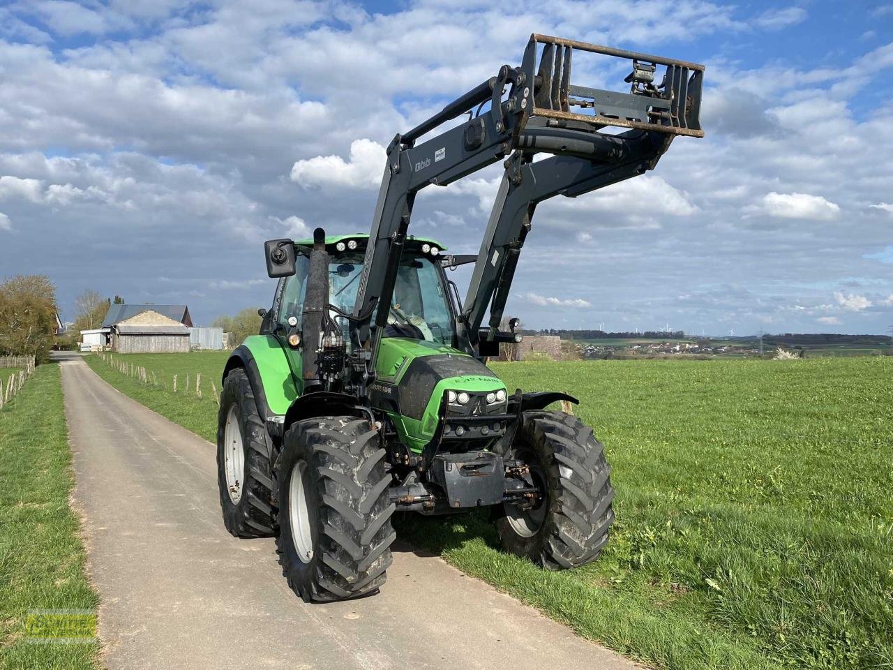 Traktor del tipo Deutz-Fahr 6150.4 Agrotron TTV, Gebrauchtmaschine In Marsberg-Giershagen (Immagine 9)