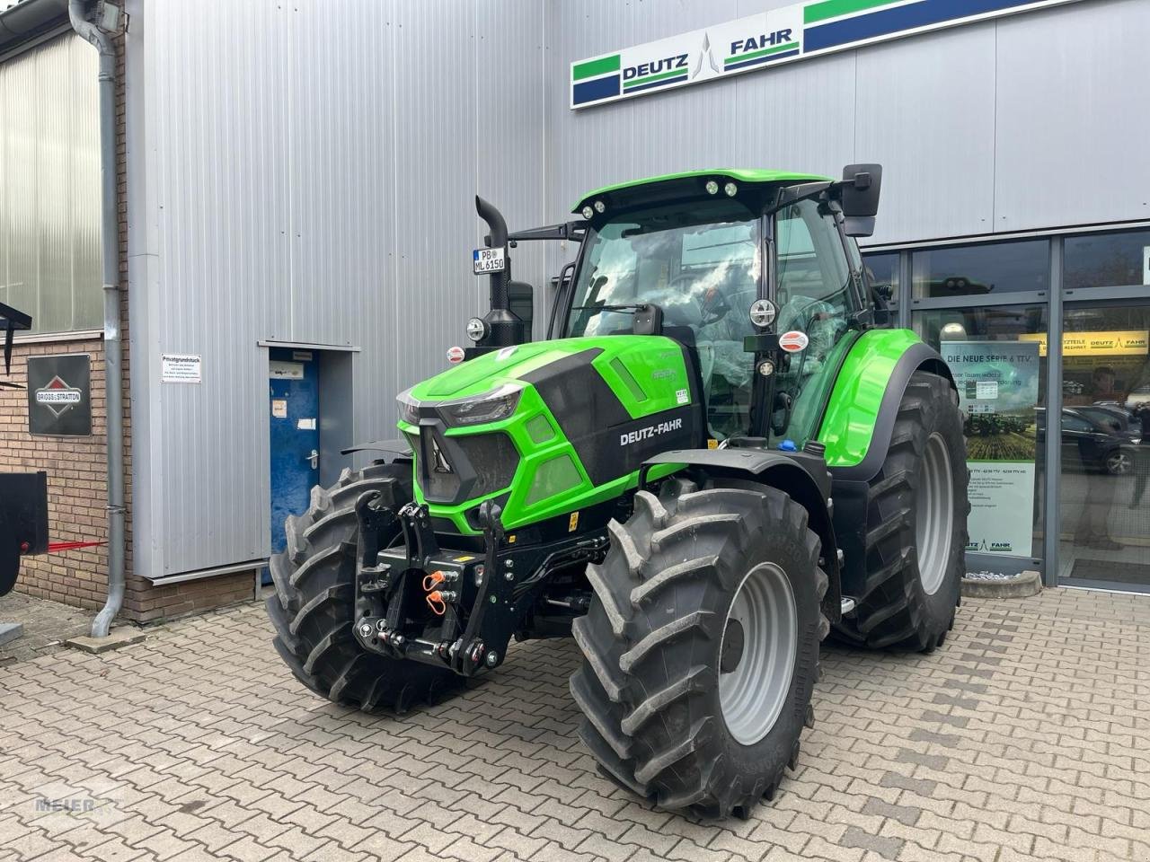 Traktor typu Deutz-Fahr 6150.4 TTV Vorführer, Gebrauchtmaschine w Delbrück (Zdjęcie 1)