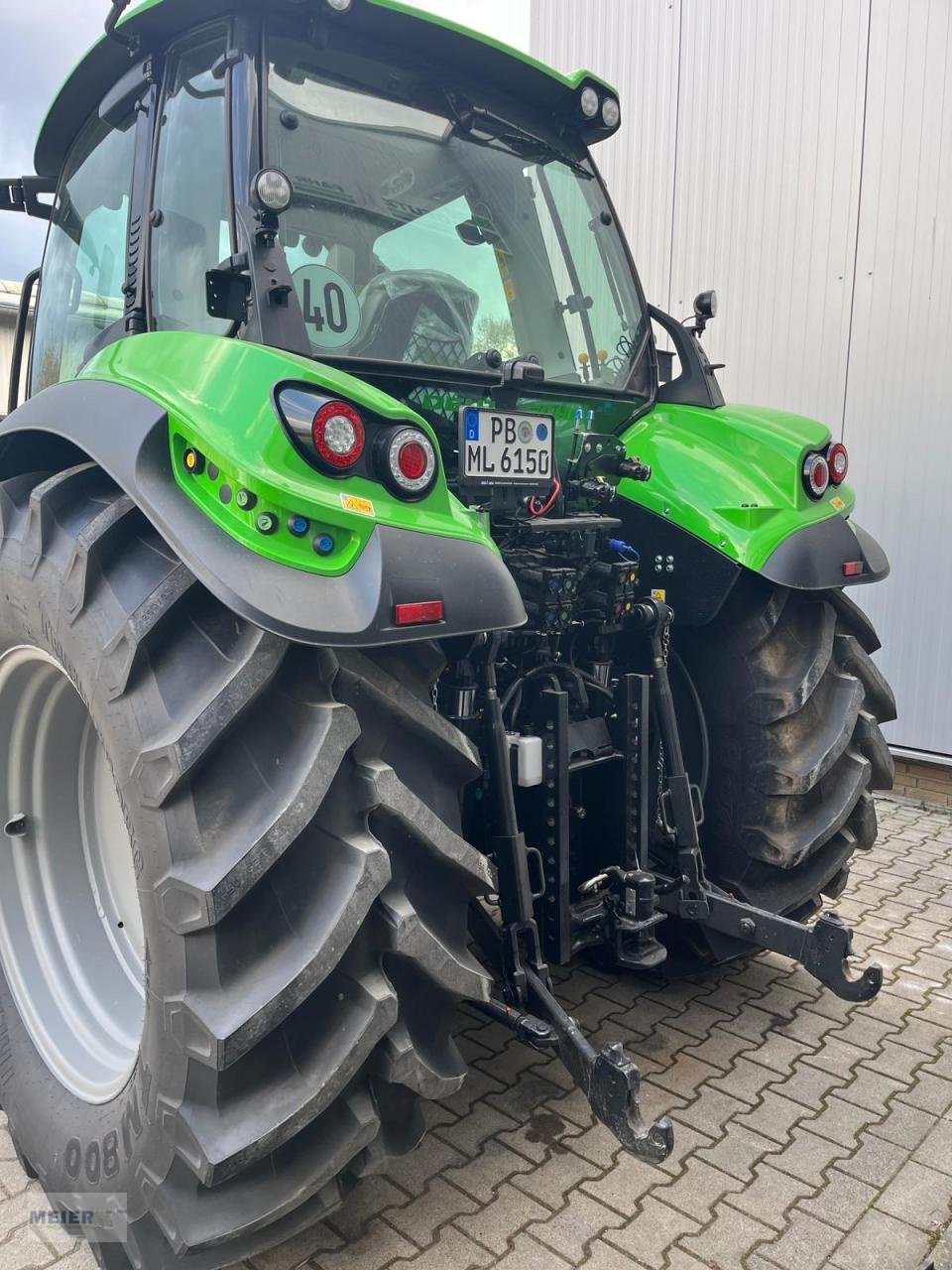 Traktor typu Deutz-Fahr 6150.4 TTV Vorführer, Gebrauchtmaschine w Delbrück (Zdjęcie 4)