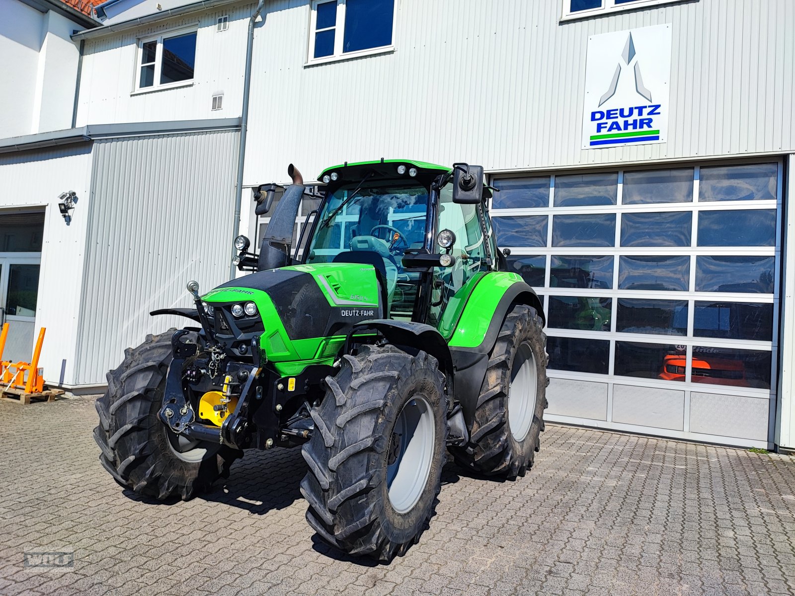 Traktor van het type Deutz-Fahr 6150.4 TTV, Gebrauchtmaschine in Bad Neustadt a.d. Saale (Foto 3)