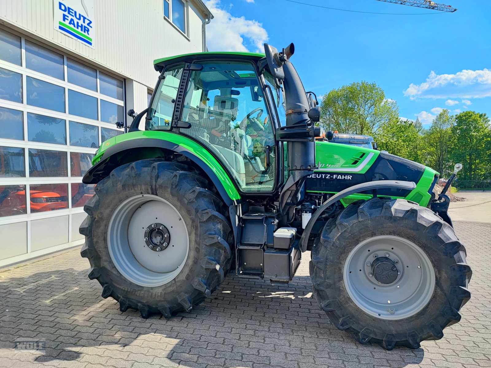 Traktor van het type Deutz-Fahr 6150.4 TTV, Gebrauchtmaschine in Bad Neustadt a.d. Saale (Foto 8)