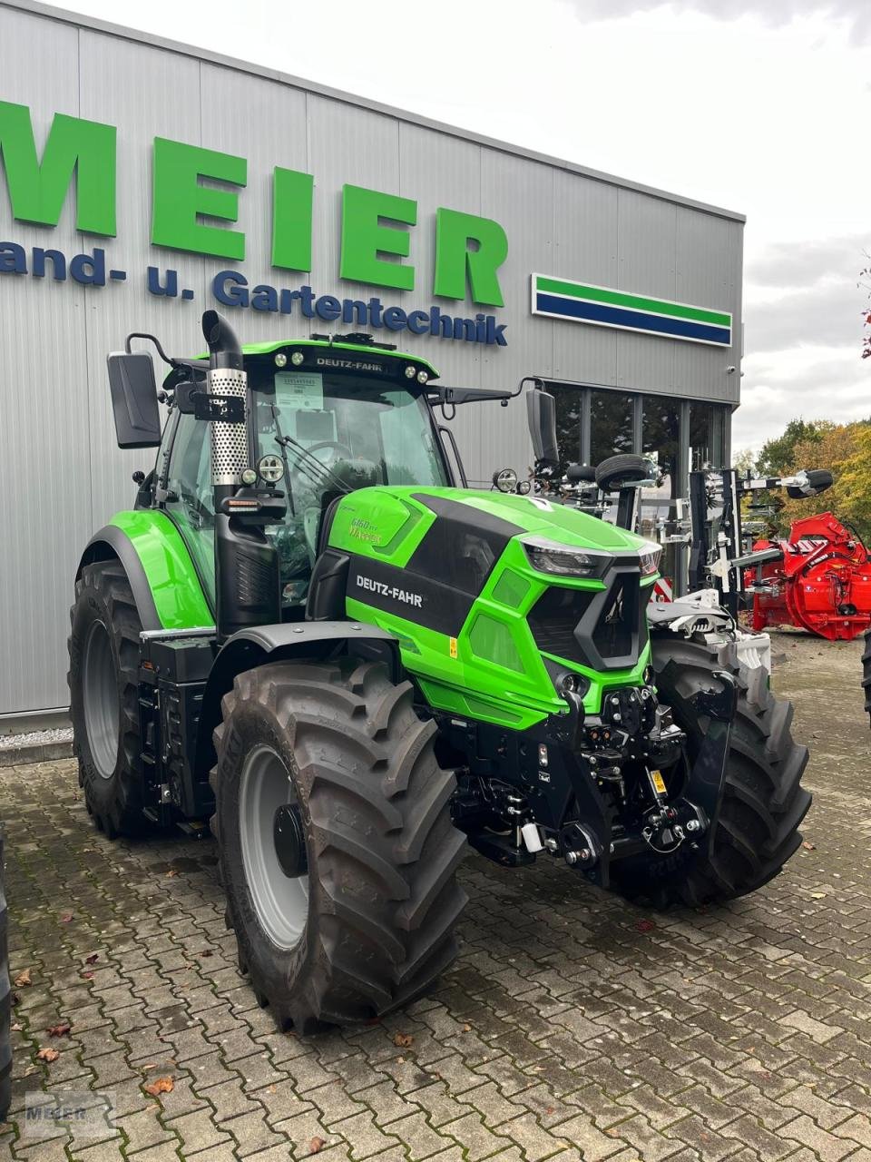 Traktor του τύπου Deutz-Fahr 6160 Agrotron TTV, Neumaschine σε Delbrück (Φωτογραφία 1)