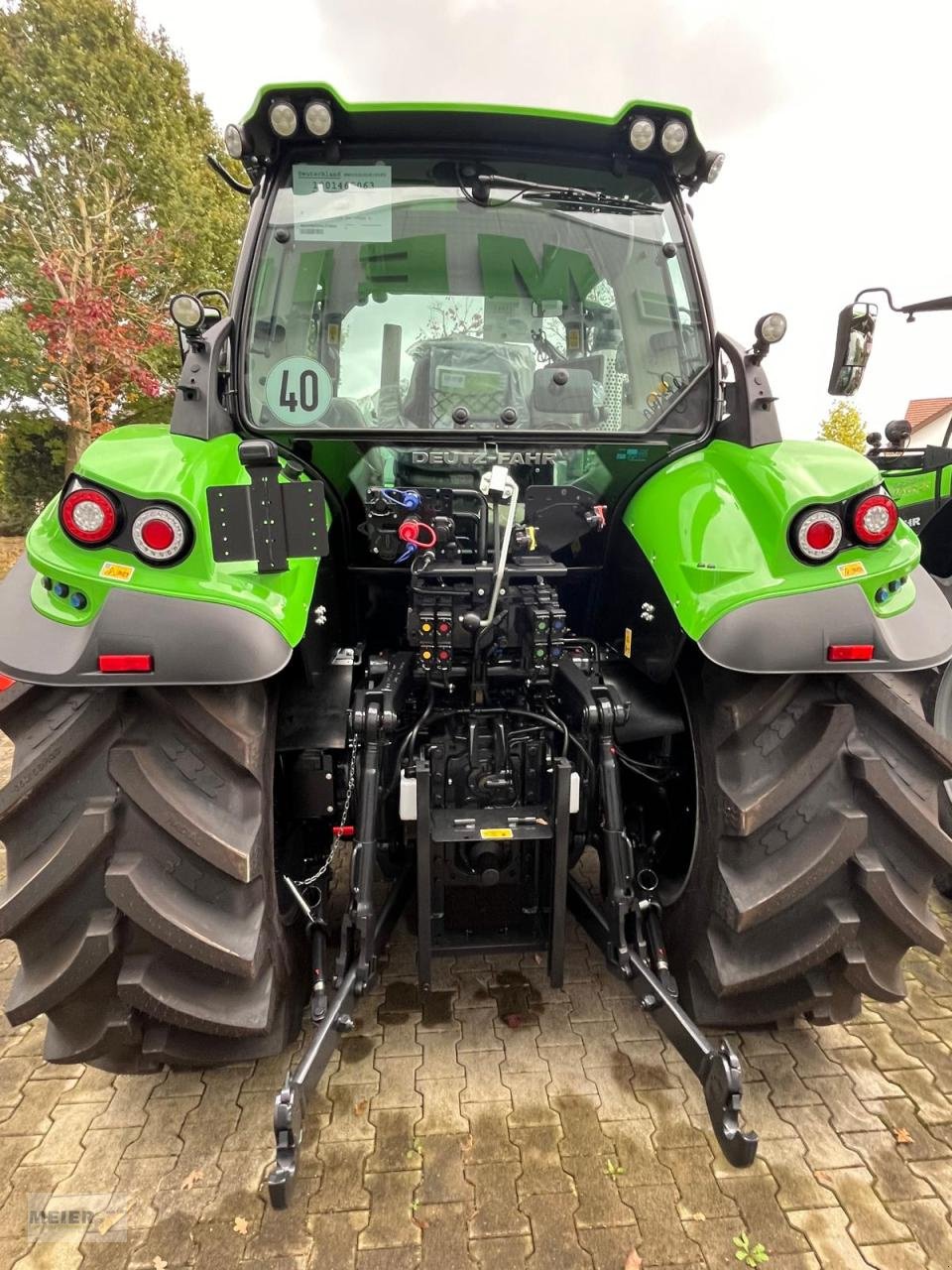 Traktor des Typs Deutz-Fahr 6160 Agrotron TTV, Neumaschine in Delbrück (Bild 3)