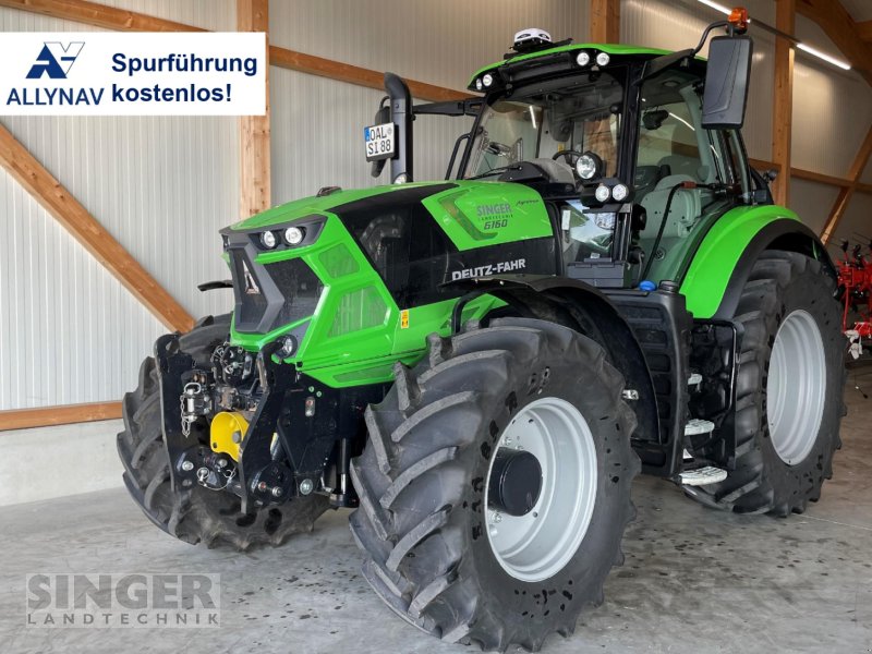 Traktor tipa Deutz-Fahr 6160 Powershift mit Allynav Spurführung, Neumaschine u Ebenhofen (Slika 1)