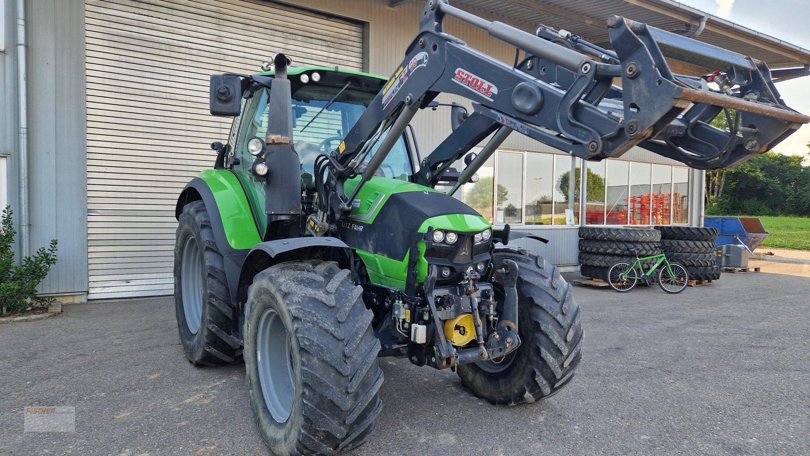 Traktor du type Deutz-Fahr 6160.4 TTV, Gebrauchtmaschine en Pfoerring (Photo 2)