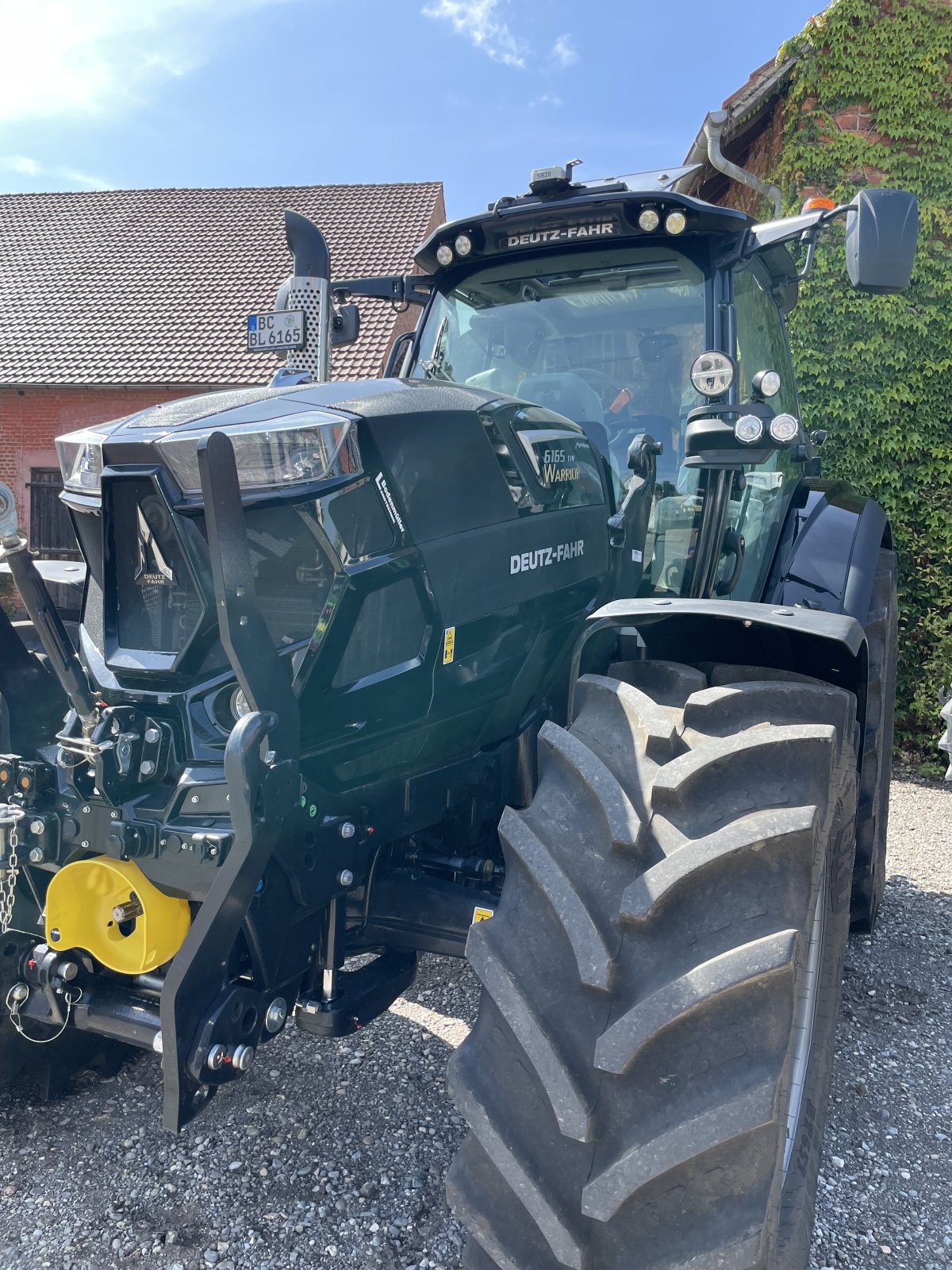 Traktor Türe ait Deutz-Fahr 6165 TTV Warrior, Gebrauchtmaschine içinde Ochsenhausen (resim 4)