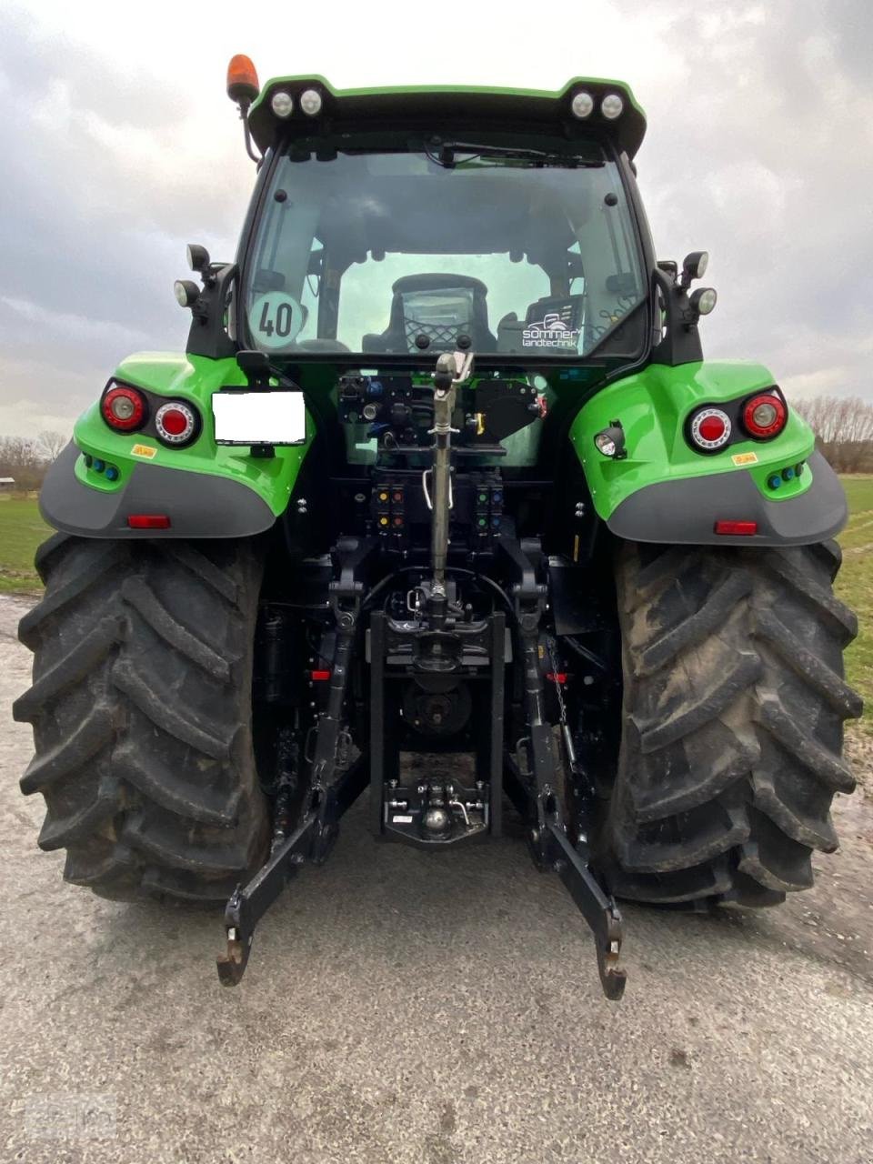 Traktor del tipo Deutz-Fahr 6165 TTV, Neumaschine en Eslohe–Bremke (Imagen 2)