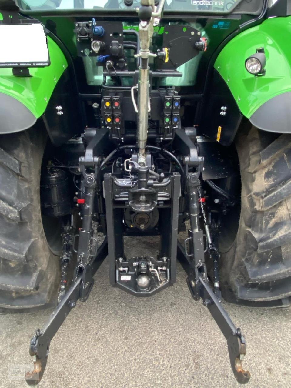 Traktor a típus Deutz-Fahr 6165 TTV, Neumaschine ekkor: Eslohe–Bremke (Kép 3)