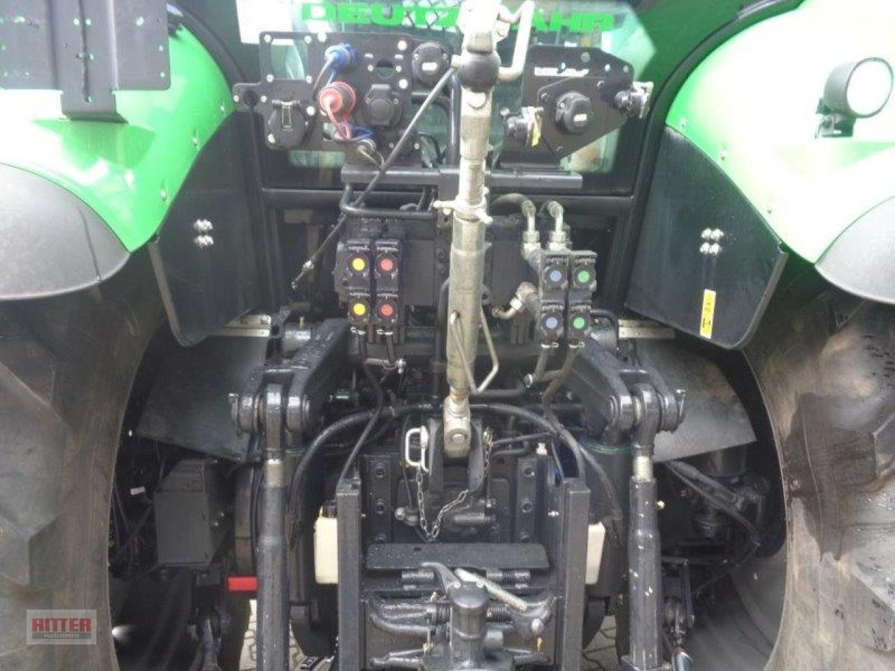 Traktor typu Deutz-Fahr 6165.4 RCShift, Gebrauchtmaschine w Zell a. H. (Zdjęcie 9)