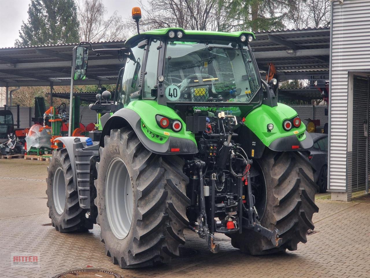 Traktor des Typs Deutz-Fahr 6170 Power Shift, Neumaschine in Zell a. H. (Bild 3)