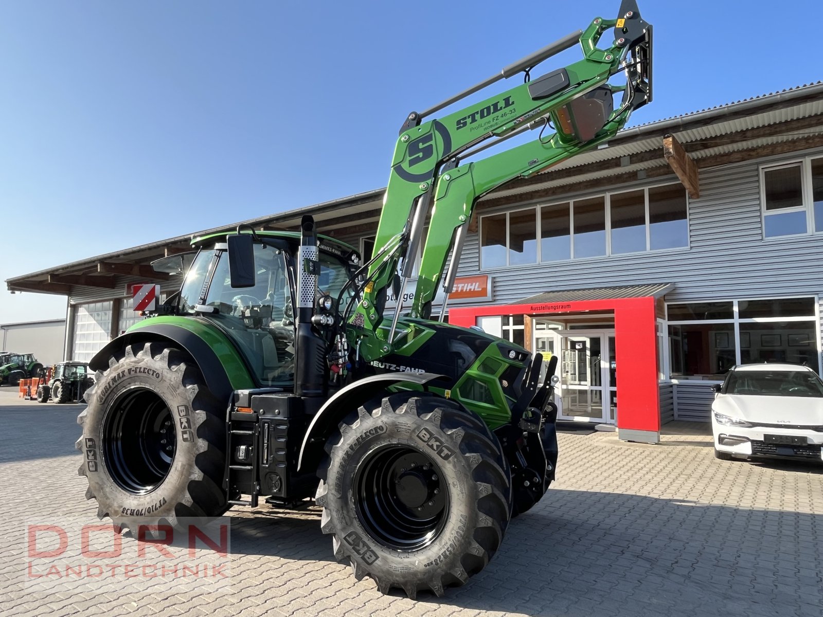 Traktor du type Deutz-Fahr 6170 TTV mit ISOBUS frontlader, Neumaschine en Bruckberg (Photo 2)