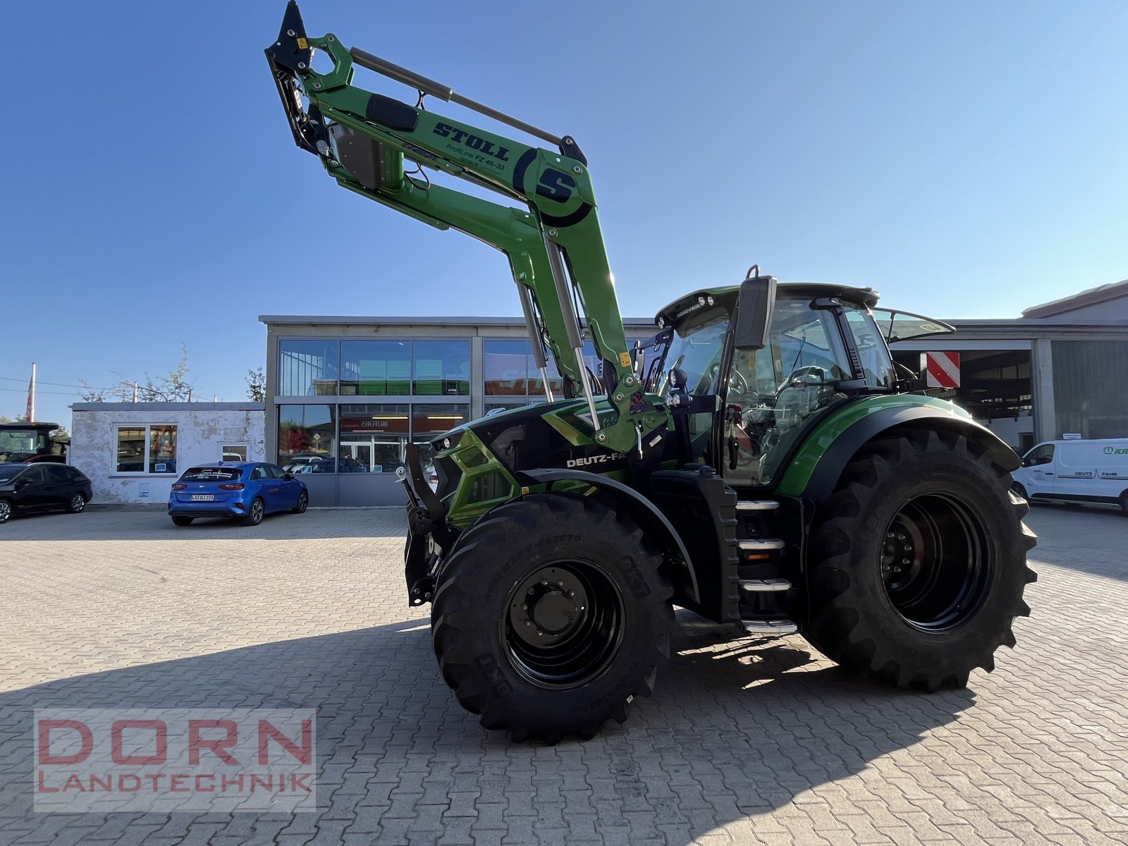 Traktor du type Deutz-Fahr 6170 TTV mit ISOBUS frontlader, Neumaschine en Bruckberg (Photo 4)