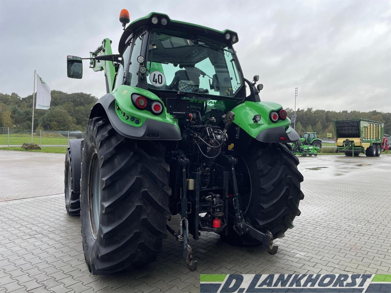 Traktor typu Deutz-Fahr 6175 RCshift, Gebrauchtmaschine w Neuenhaus (Zdjęcie 8)