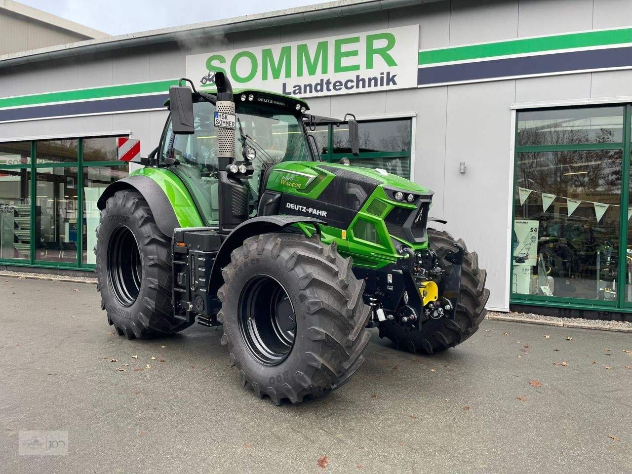 Traktor του τύπου Deutz-Fahr 6180 Agrotron TTV, Neumaschine σε Eslohe–Bremke (Φωτογραφία 7)